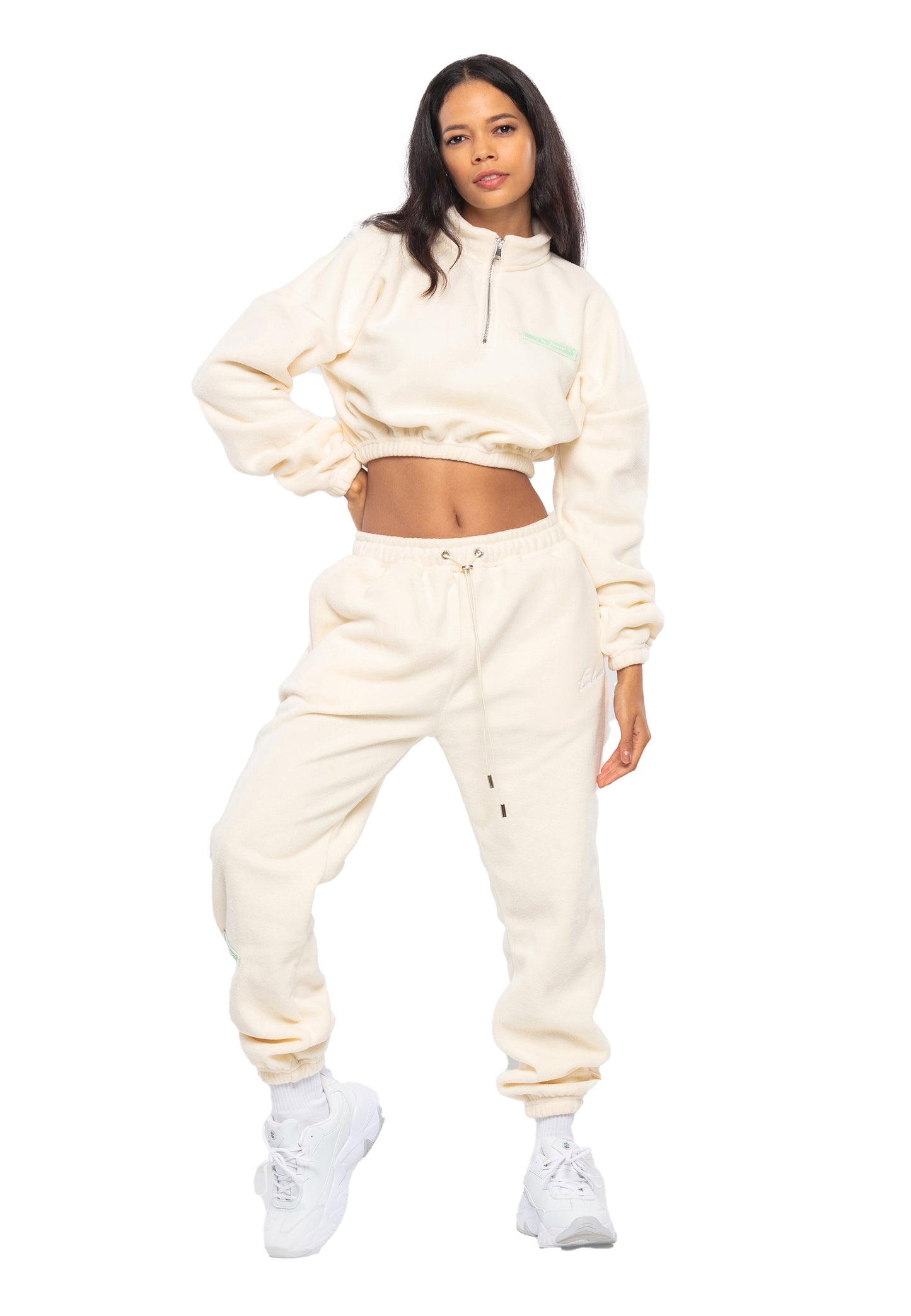 Oversized Cropped Fleece