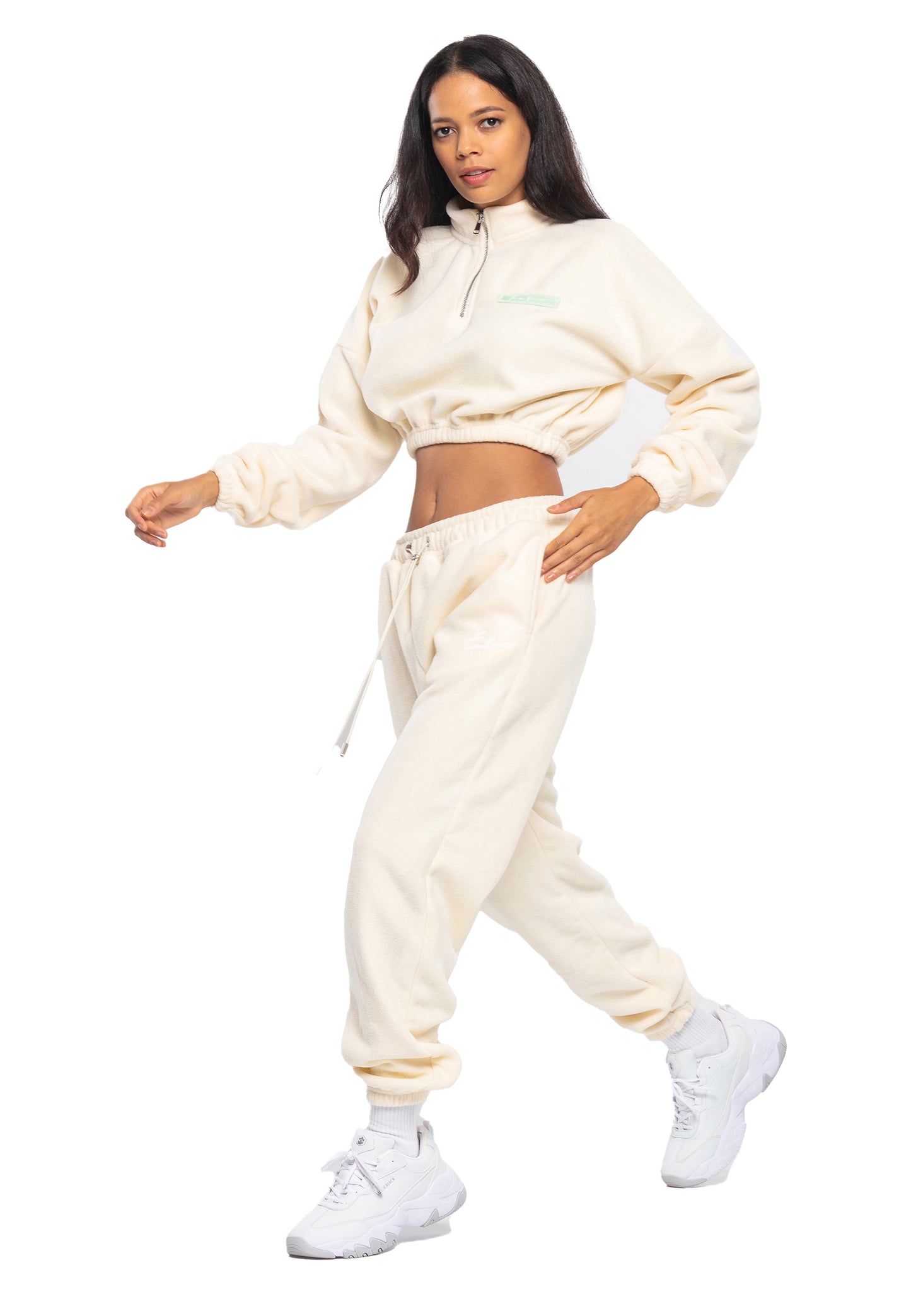 Oversized Cropped Fleece