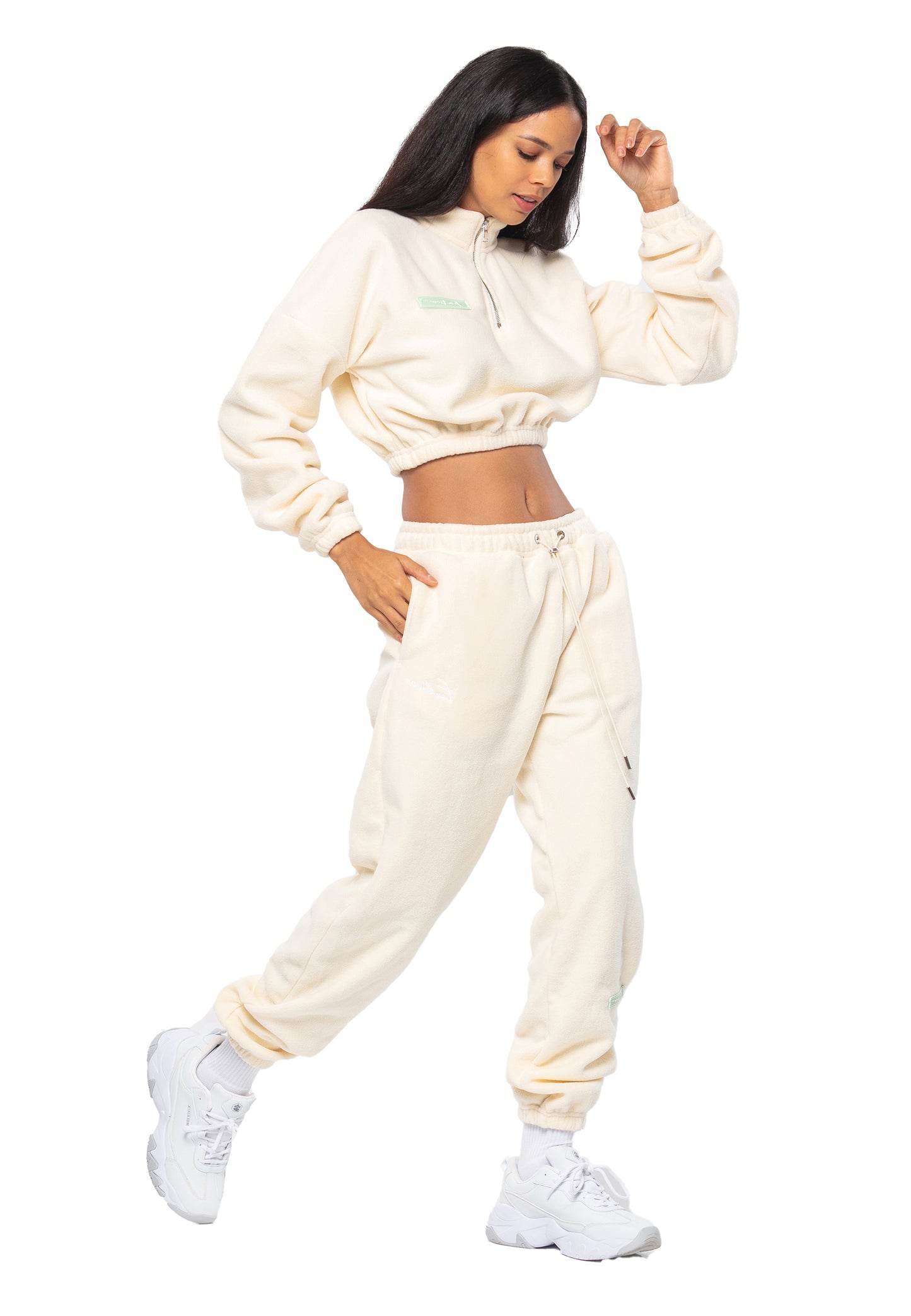 Oversized Cropped Fleece