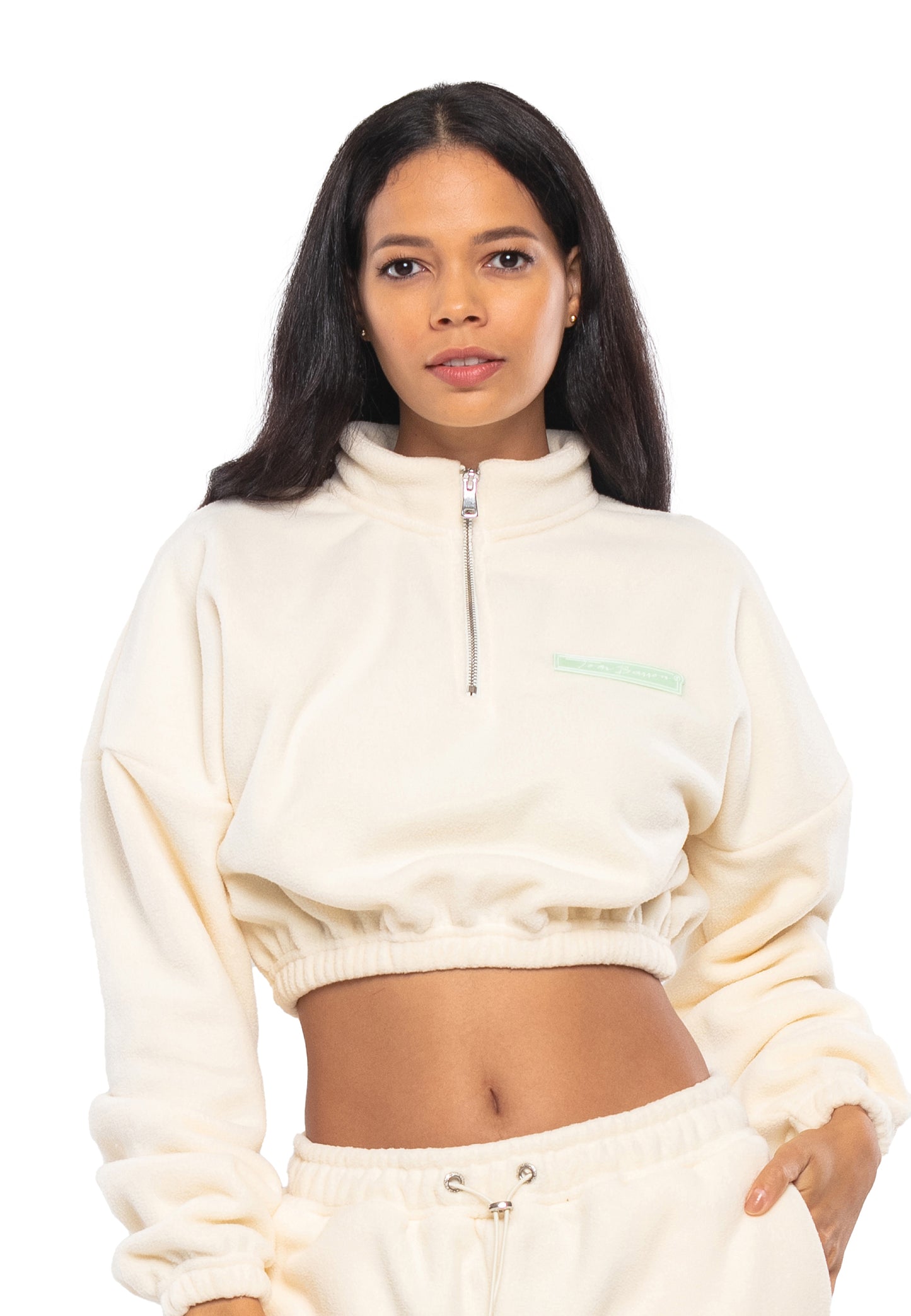 Oversized Cropped Fleece