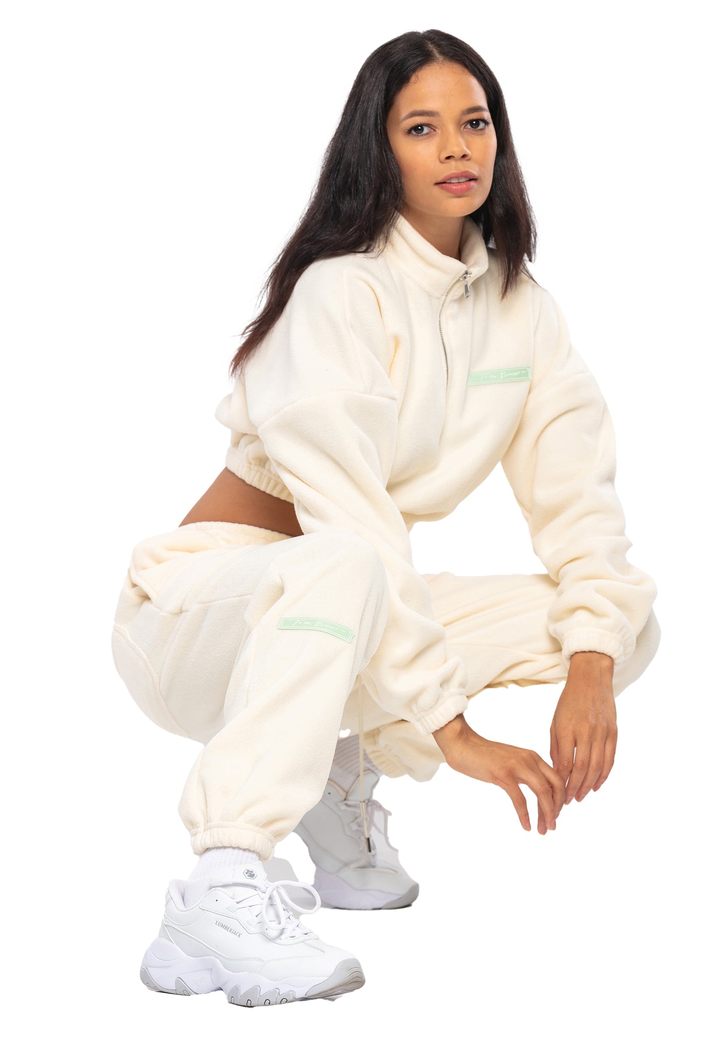 Oversized Cropped Fleece