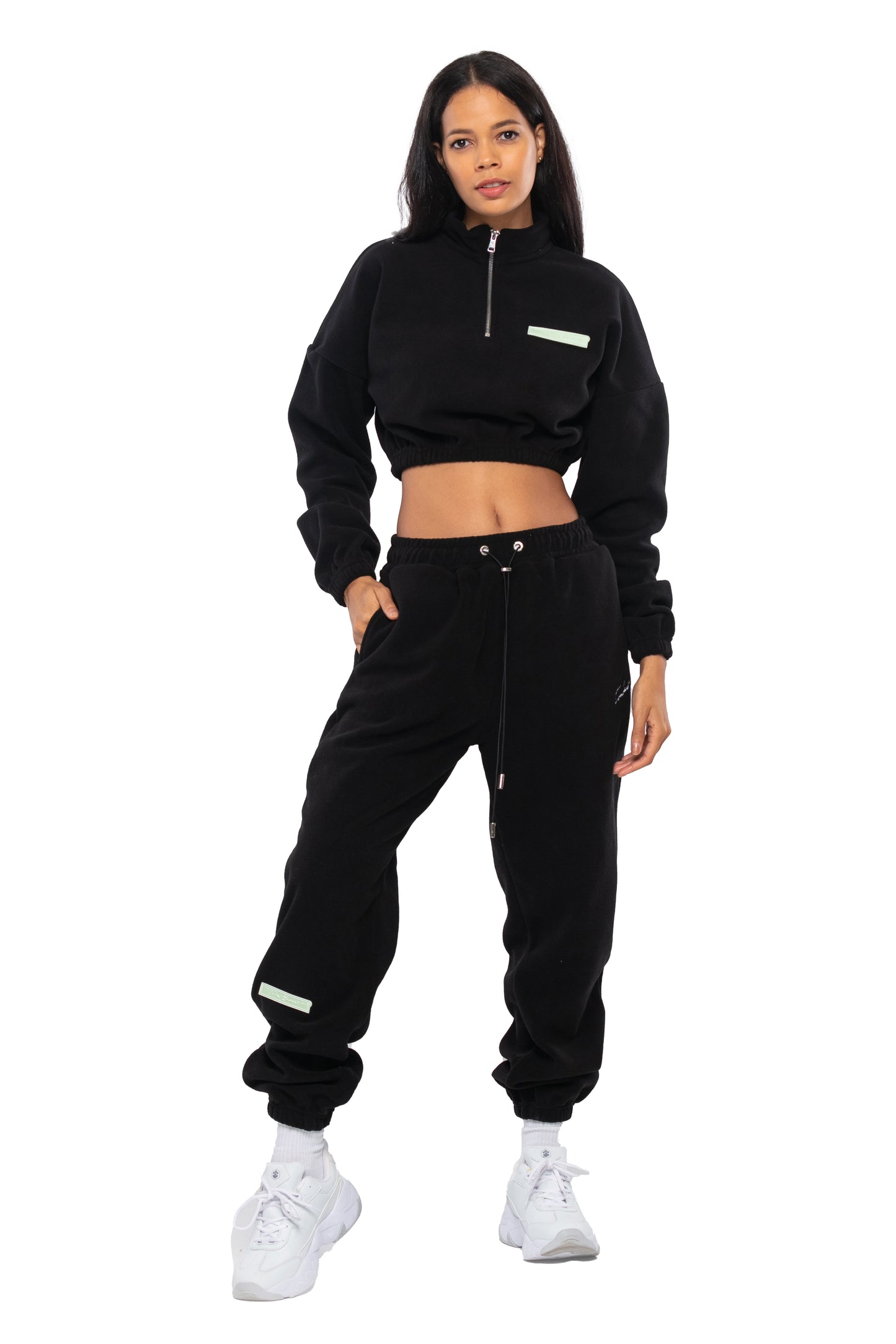 Oversized Cropped Fleece