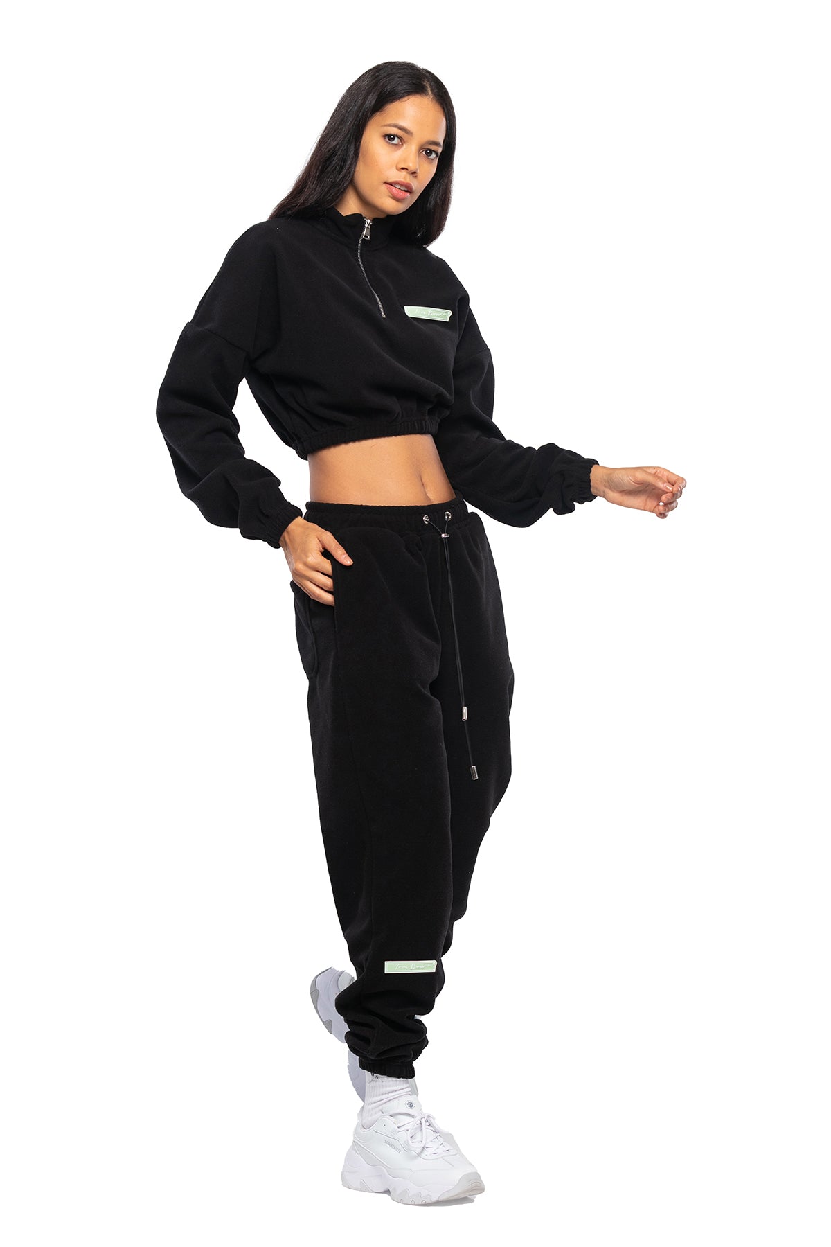 Oversized Cropped Fleece