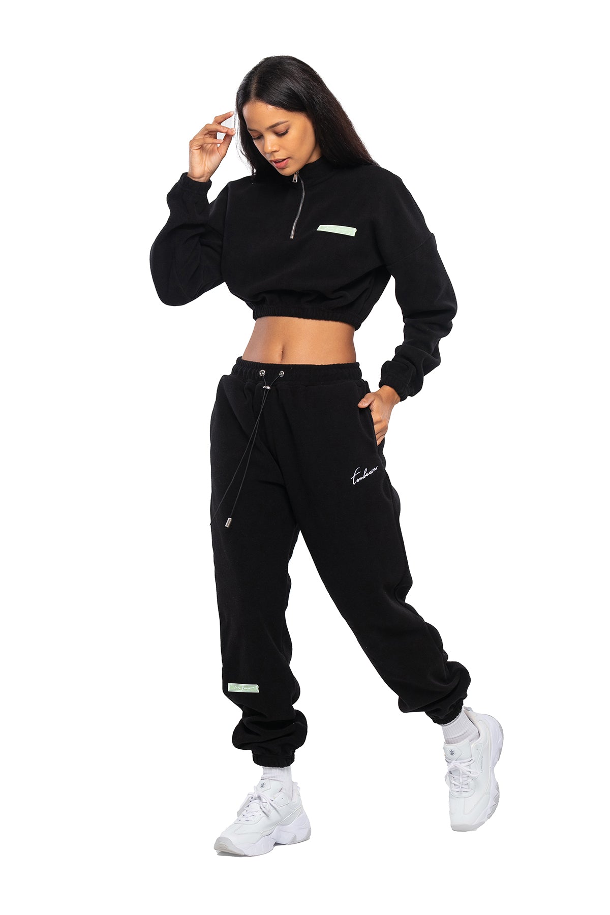 Oversized Cropped Fleece