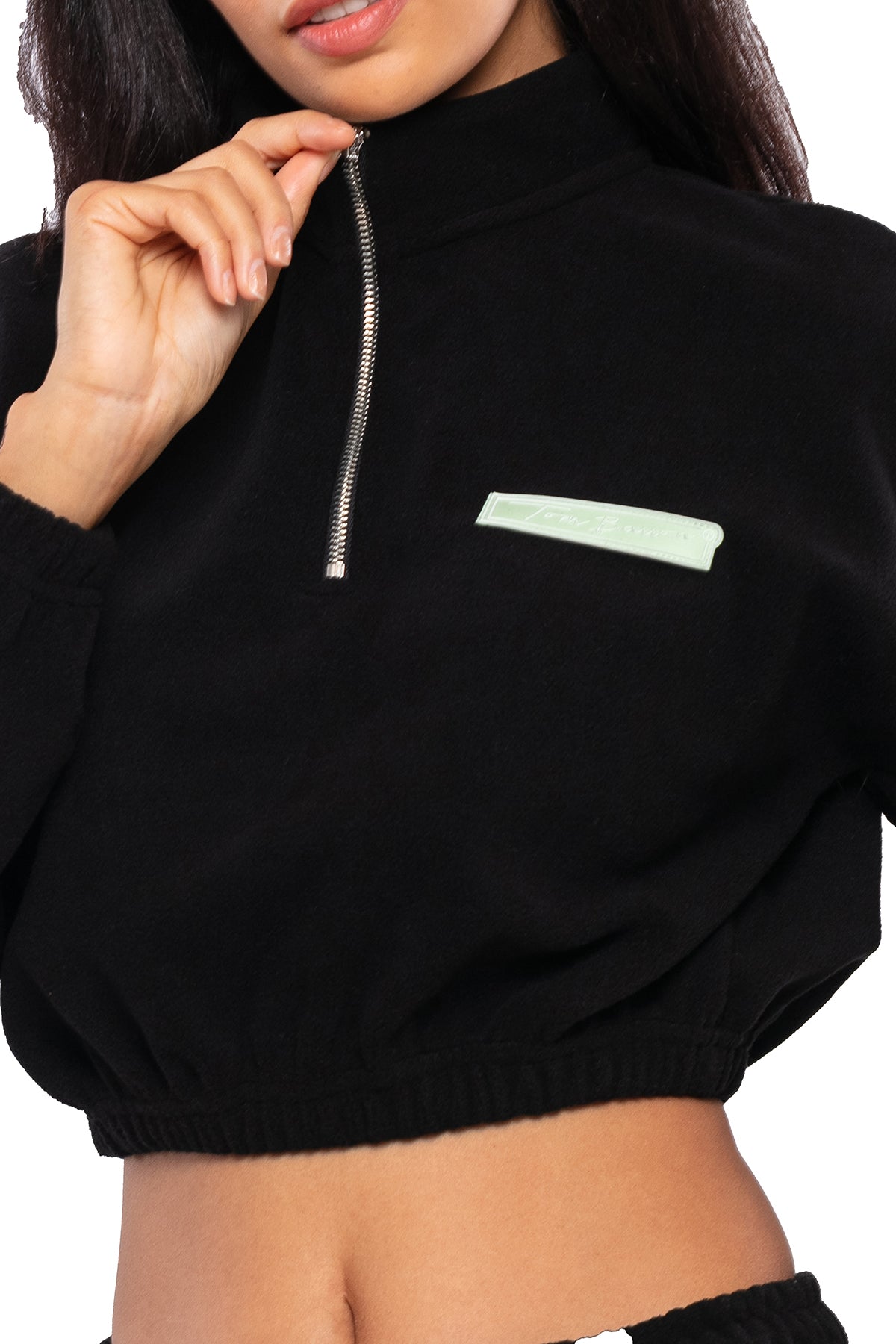 Oversized Cropped Fleece
