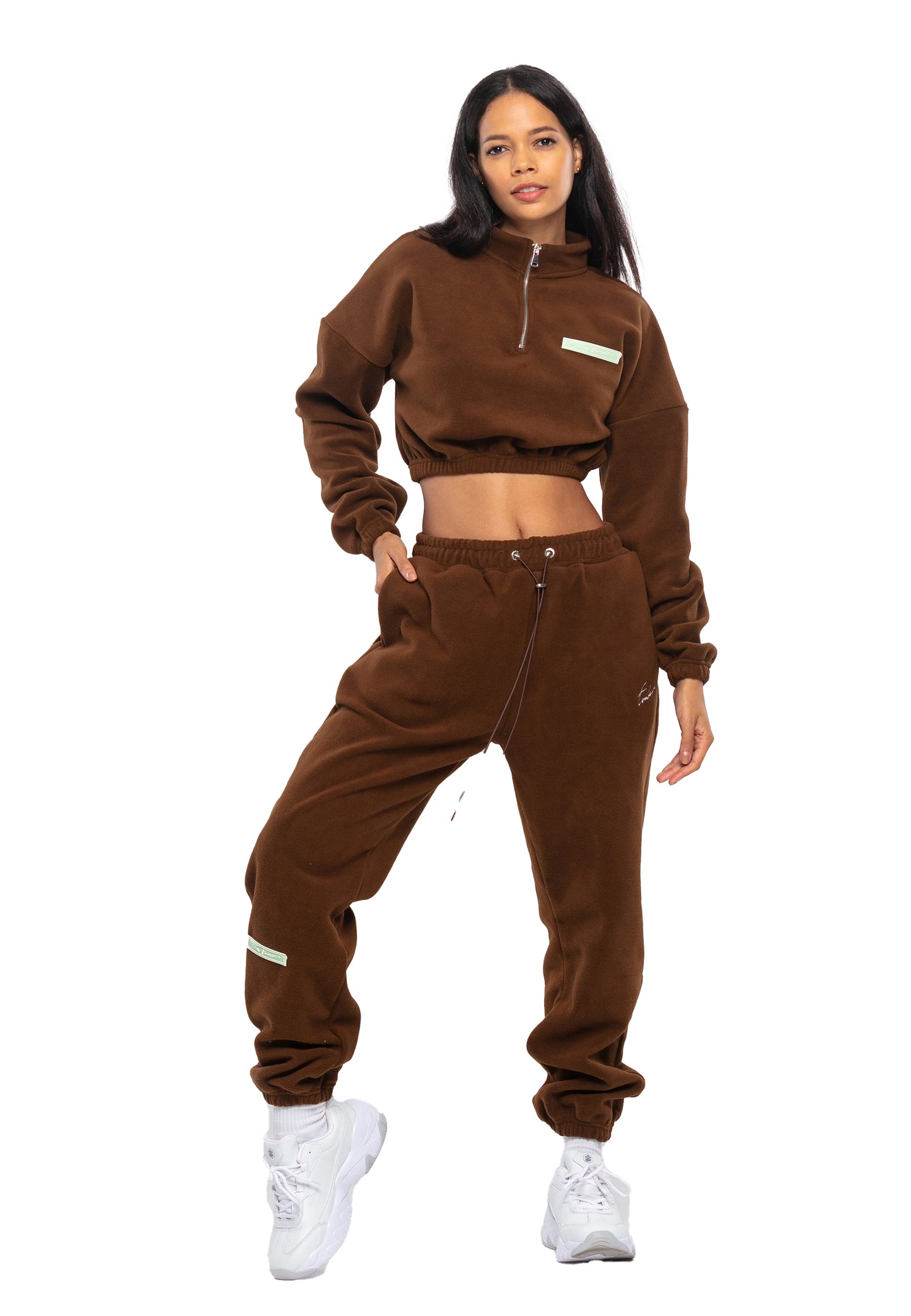 Oversized Cropped Fleece