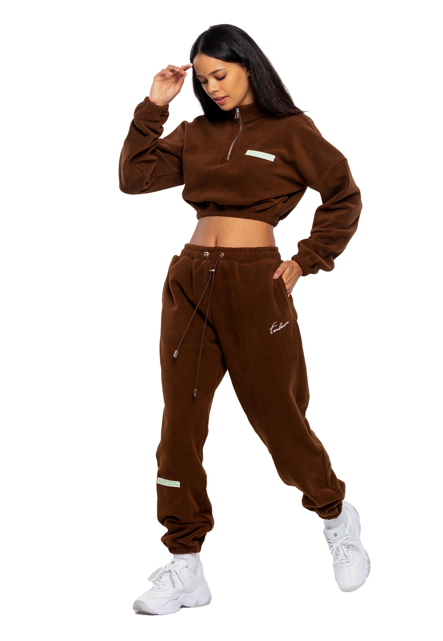 Oversized Cropped Fleece