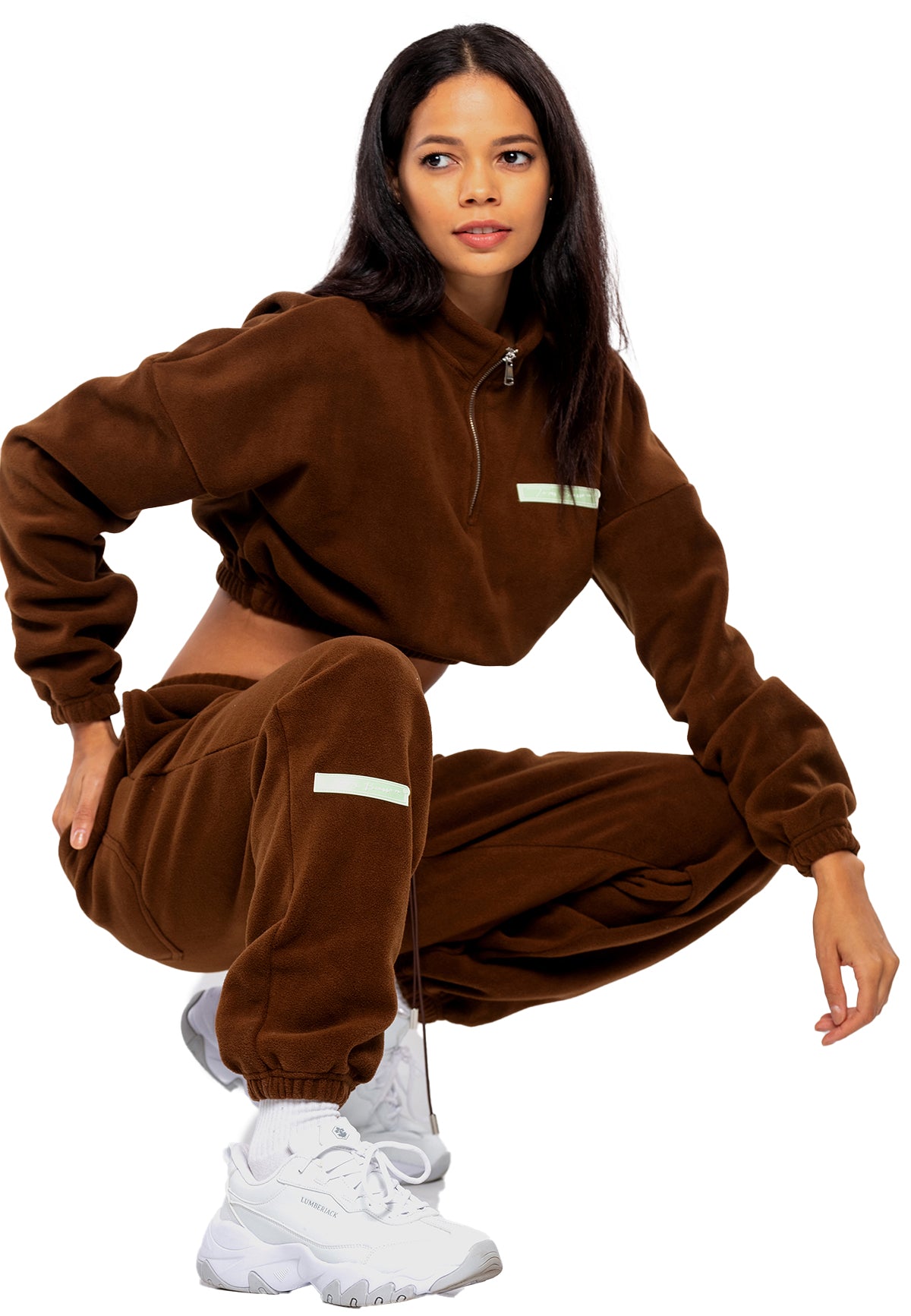 Oversized Cropped Fleece