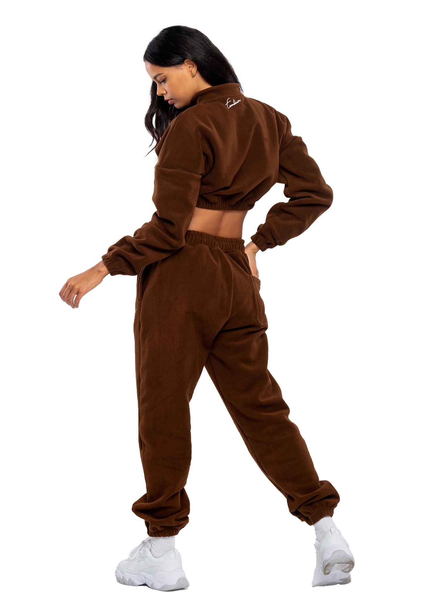 Oversized Cropped Fleece