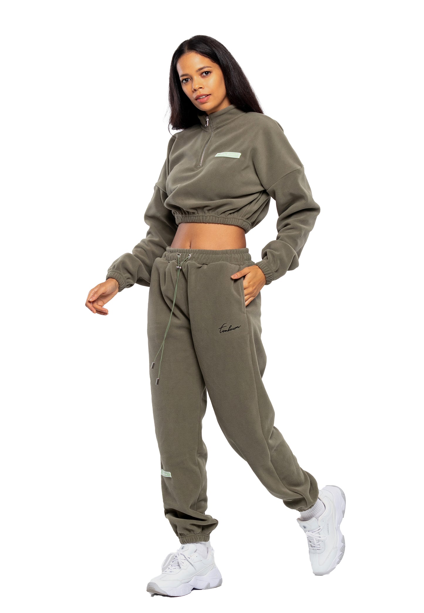 Oversized Cropped Fleece