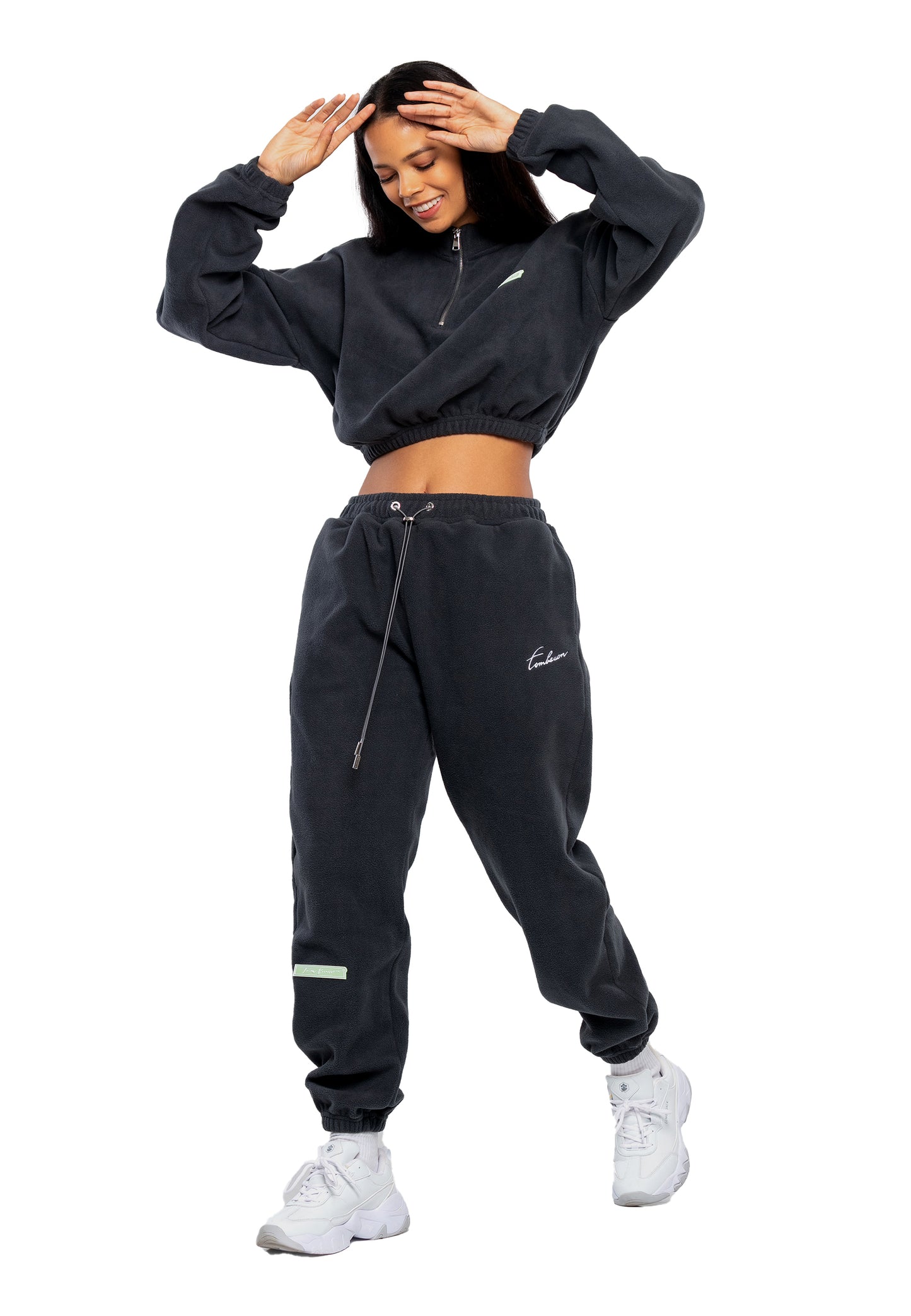 Oversized Cropped Fleece