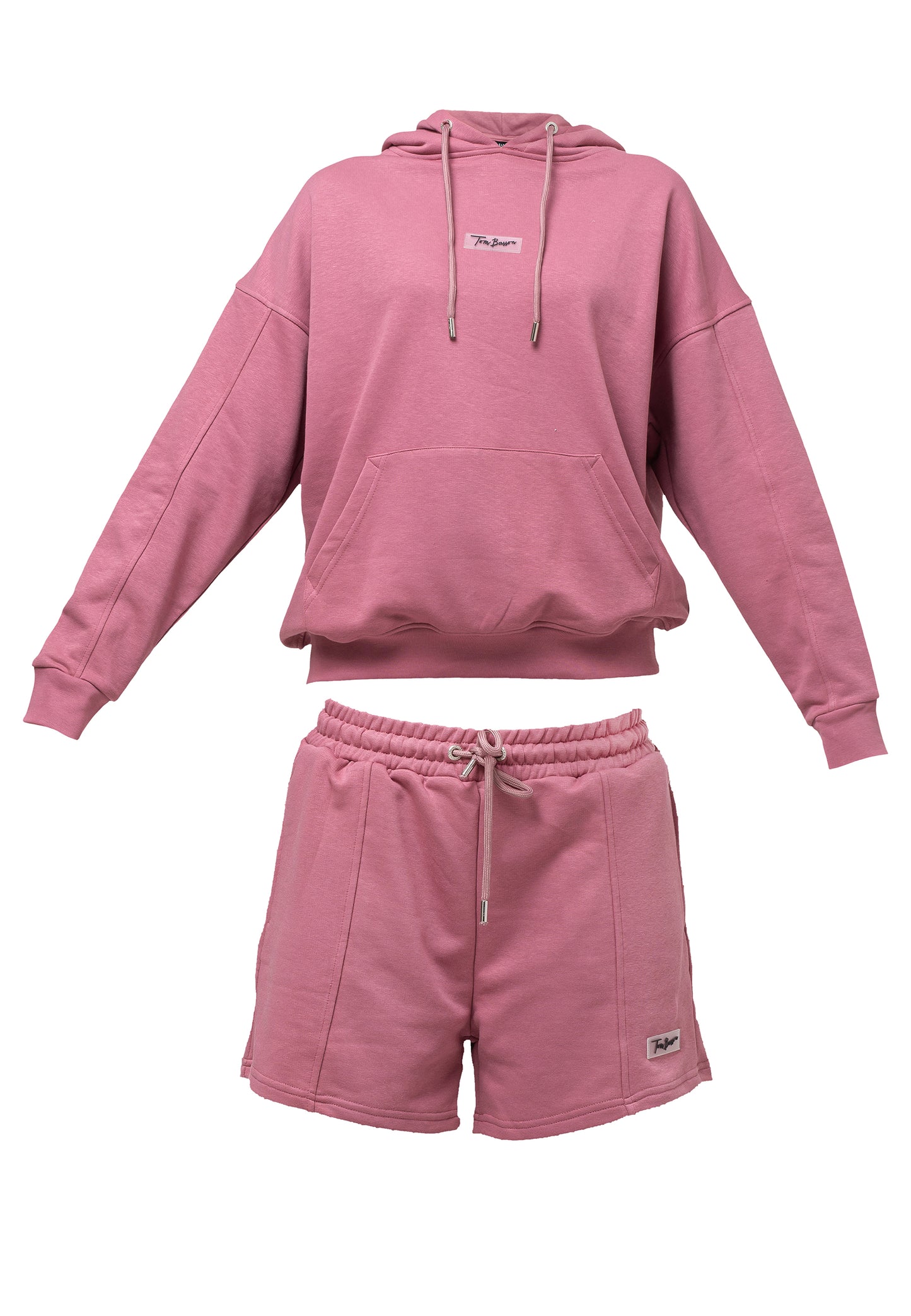 FELPA TUNICA OVERSIZE DONNA NERA