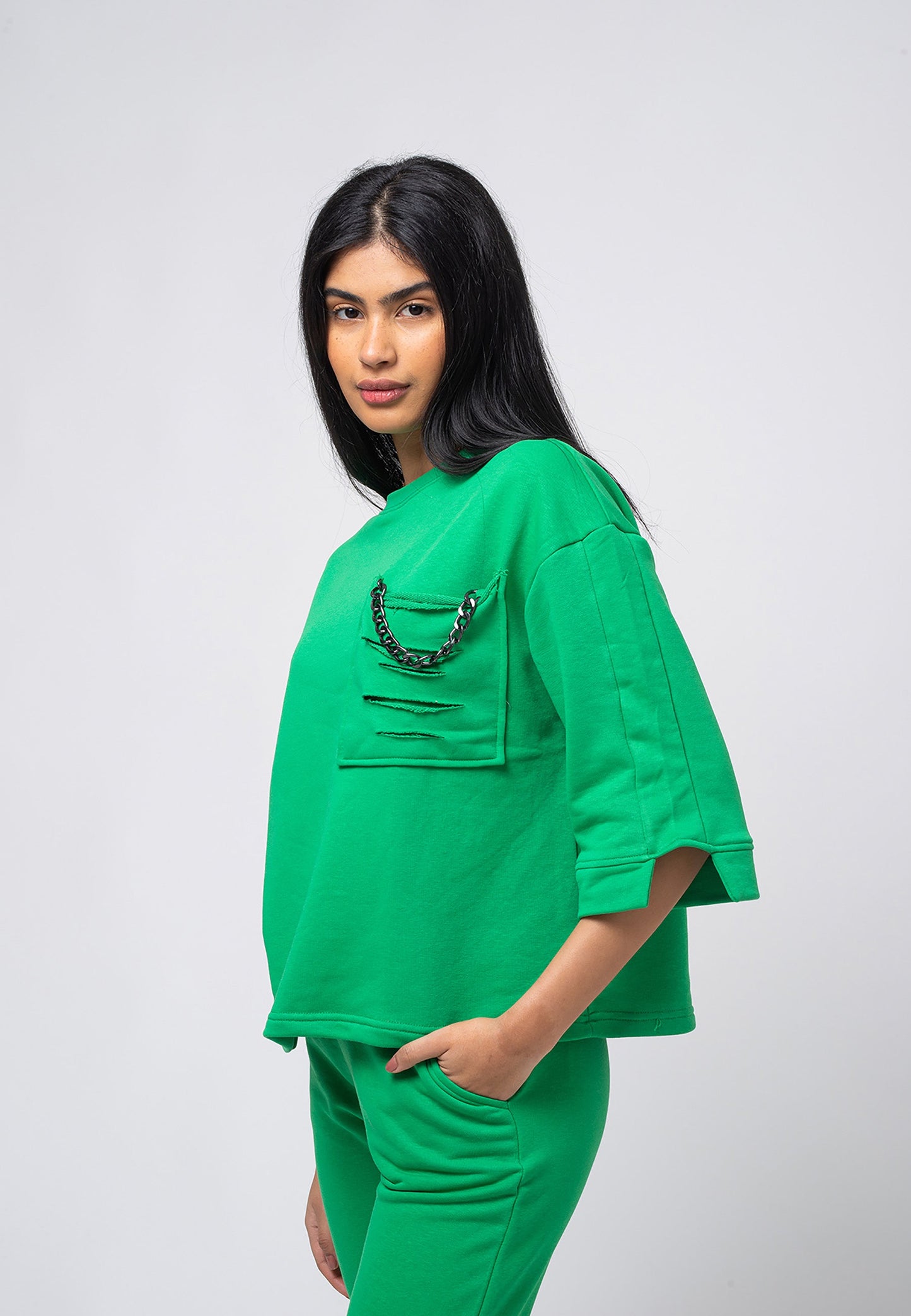 Runway Luxe Kette Trainingsanzug