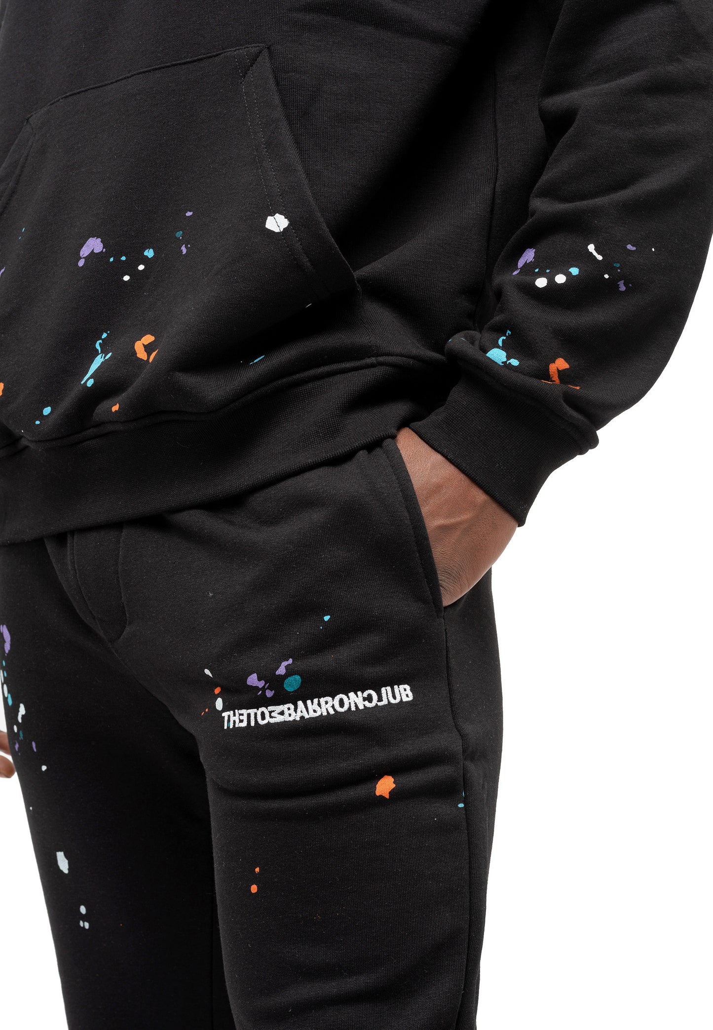 Avant-Garde Splatter Tracksuit