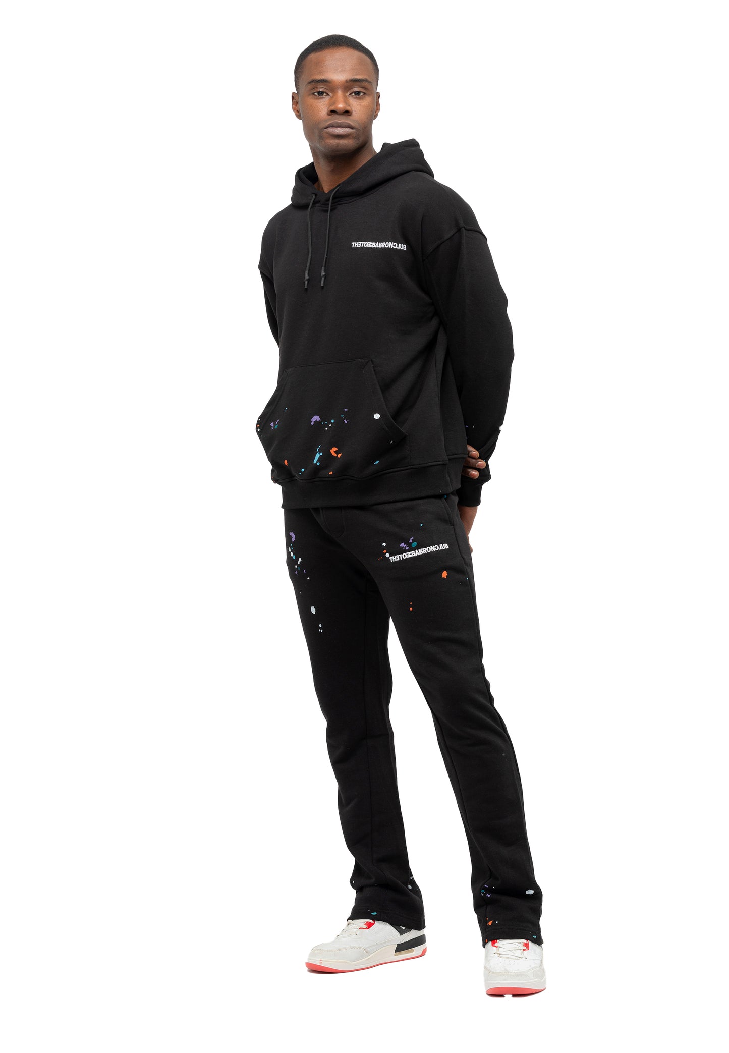 Avant-Garde Splatter Tracksuit