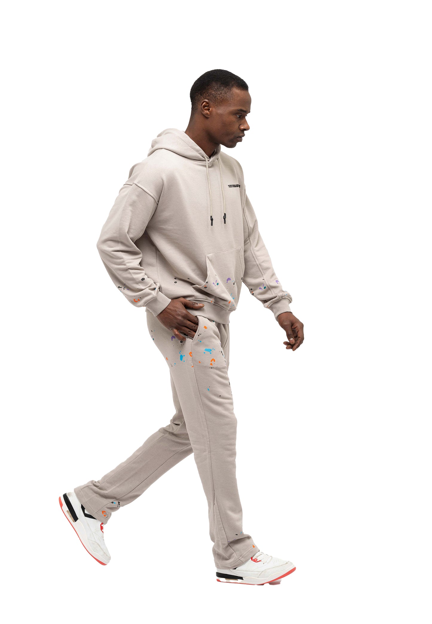 Avant-Garde Splatter Tracksuit