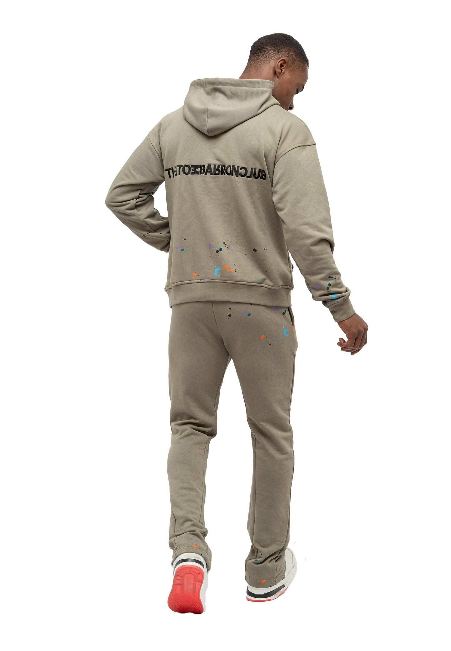 Avant-Garde Splatter Tracksuit