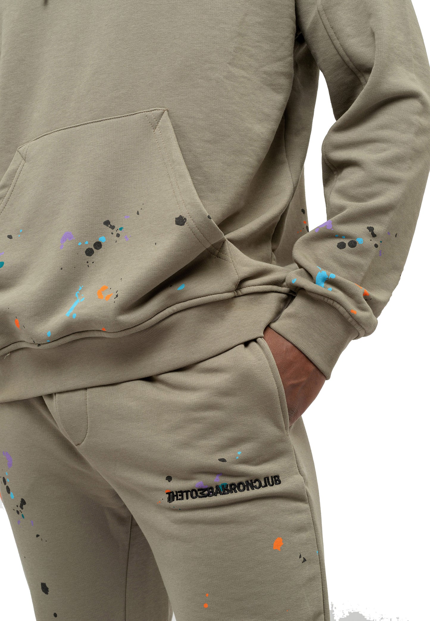 Avant-Garde Splatter Tracksuit