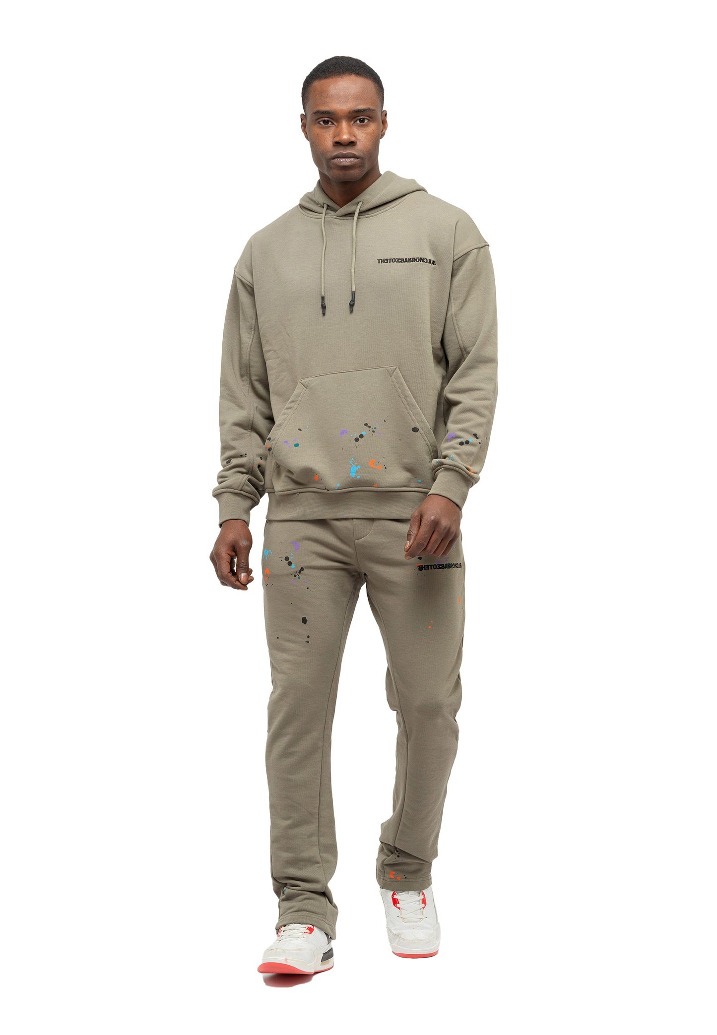 Avant-Garde Splatter Tracksuit