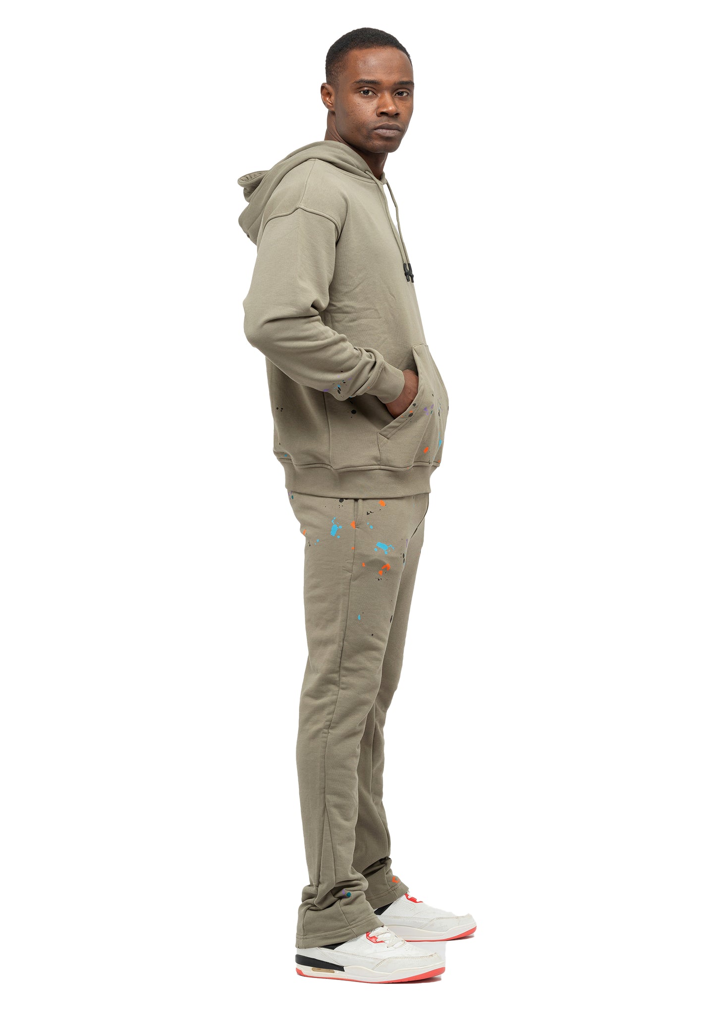 Avant-Garde Splatter Tracksuit