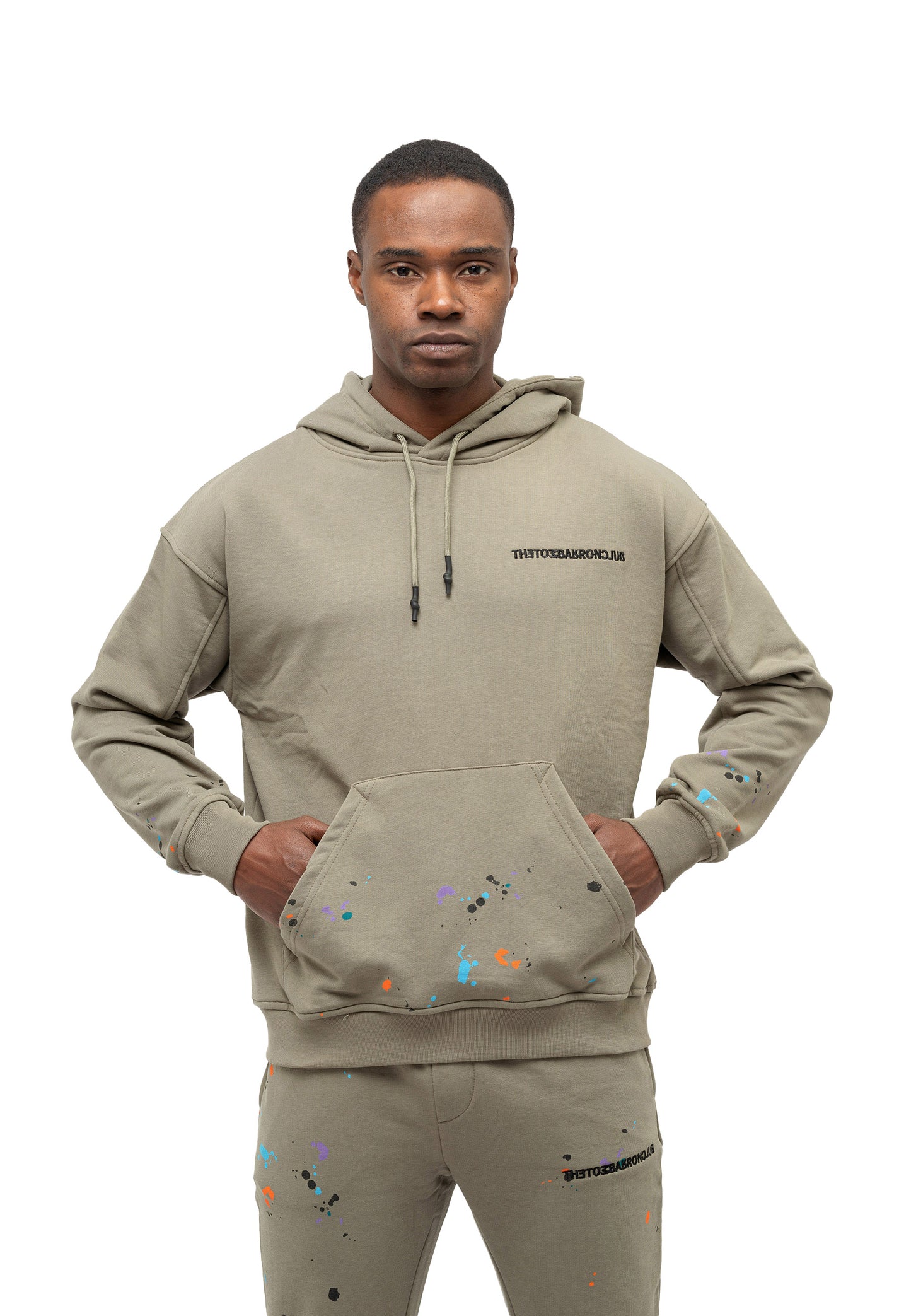 Avant-Garde Splatter Tracksuit