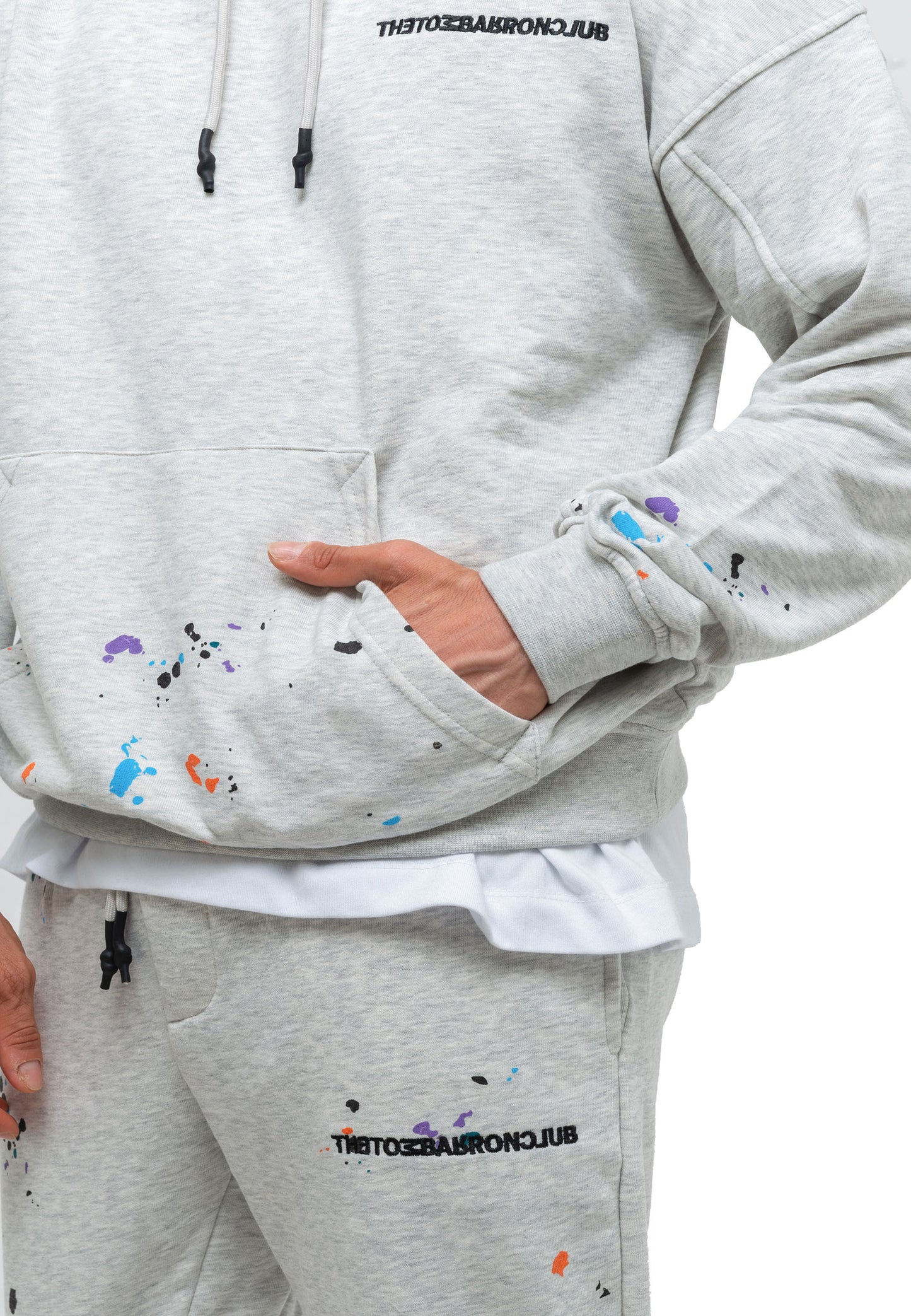 Avant-Garde Splatter Tracksuit