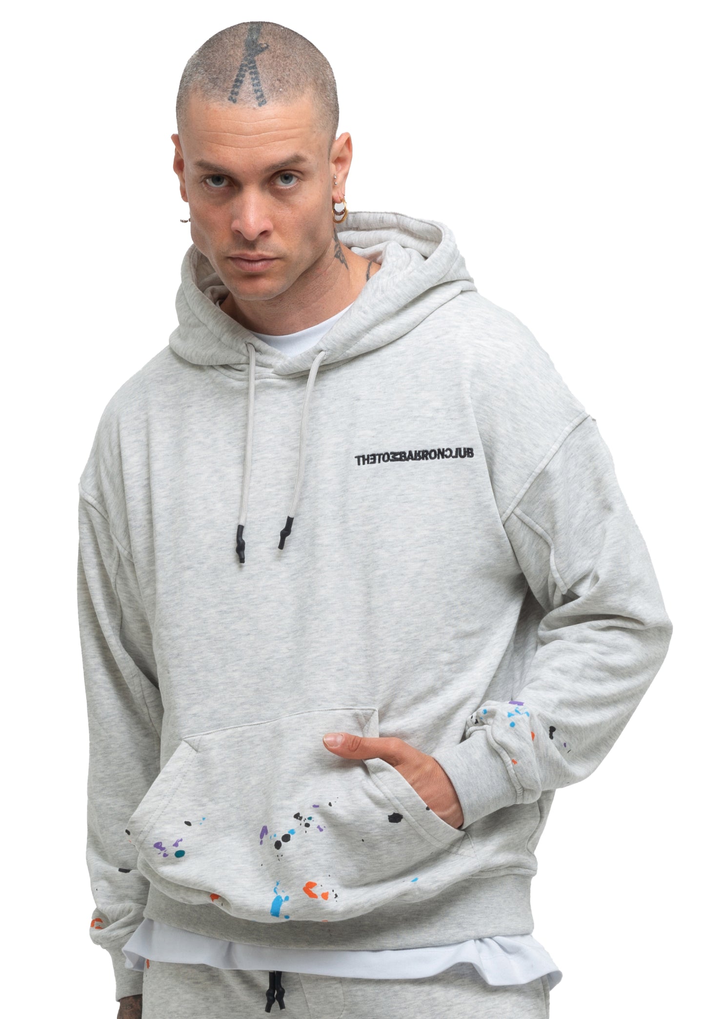 Avant-Garde Splatter Tracksuit