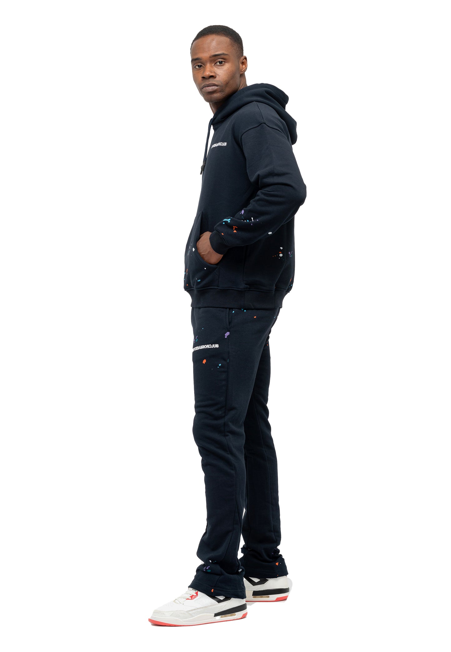 Avant-Garde Splatter Tracksuit