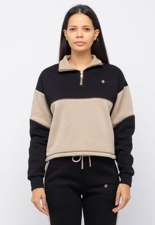 Cozy Couture Half-Zip Tracksuit