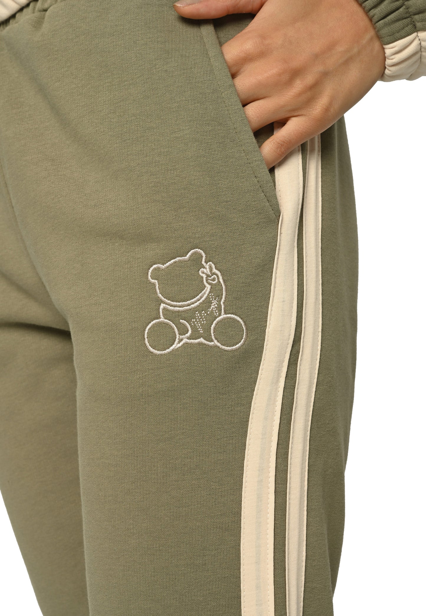 Plush Bear Zip-Up Ensemble