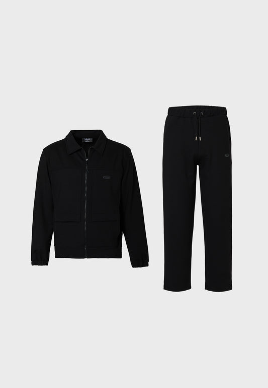 Zip-Up Sweatshirt & Pant Combo