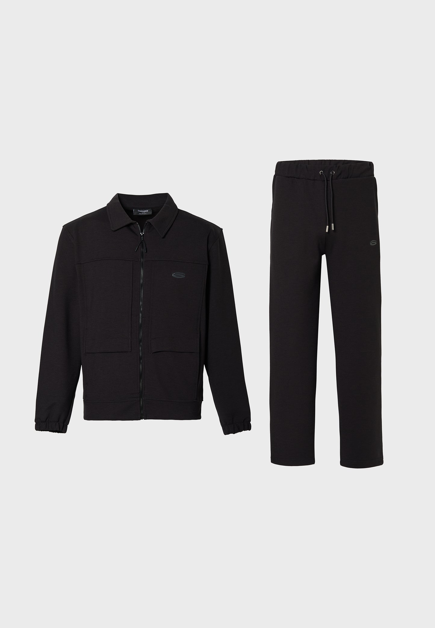 Zip-Up Sweatshirt & Pant Combo