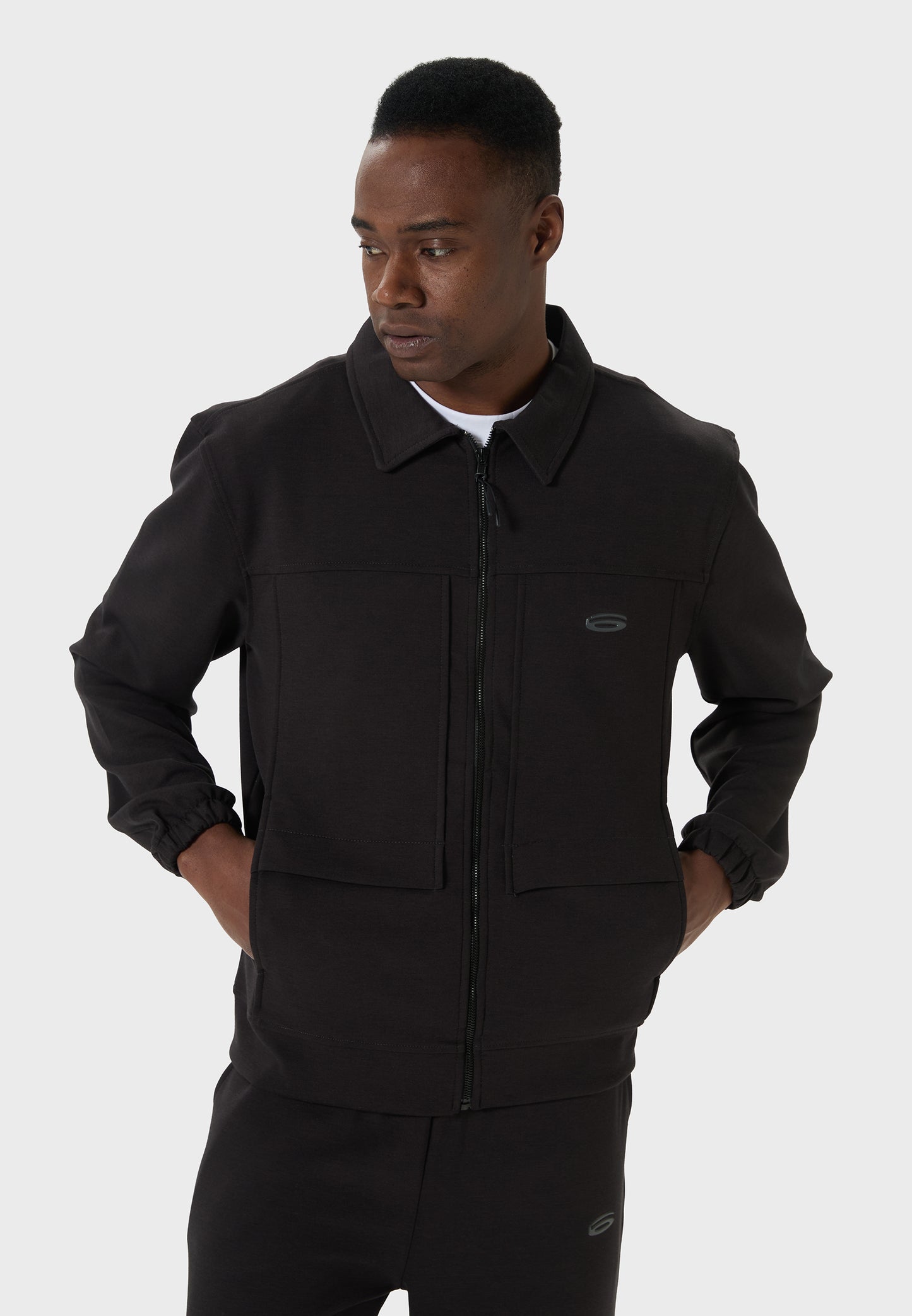 Zip-Up Sweatshirt & Pant Combo
