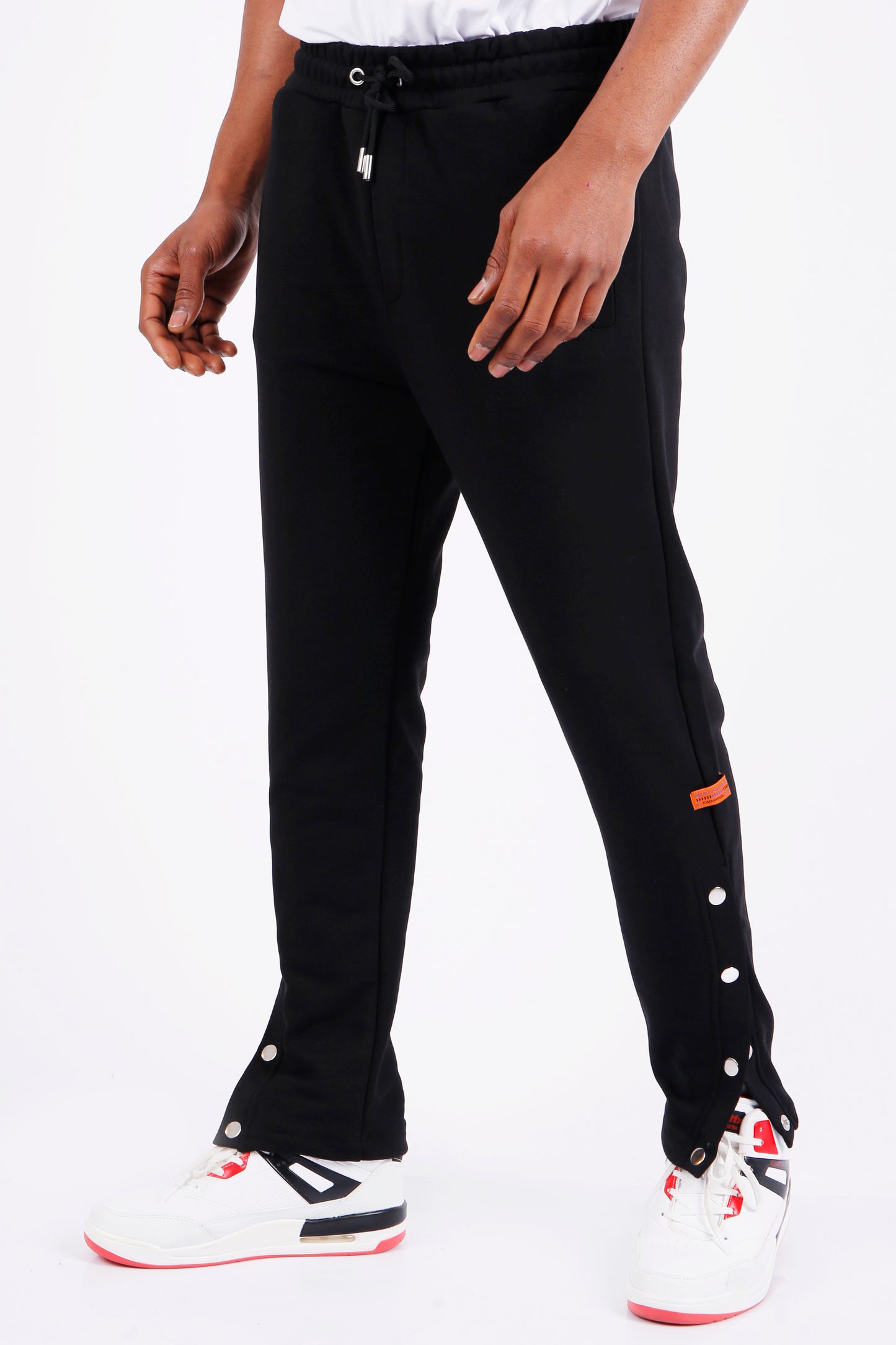 Luxe Milano Side Snap Sweatpants