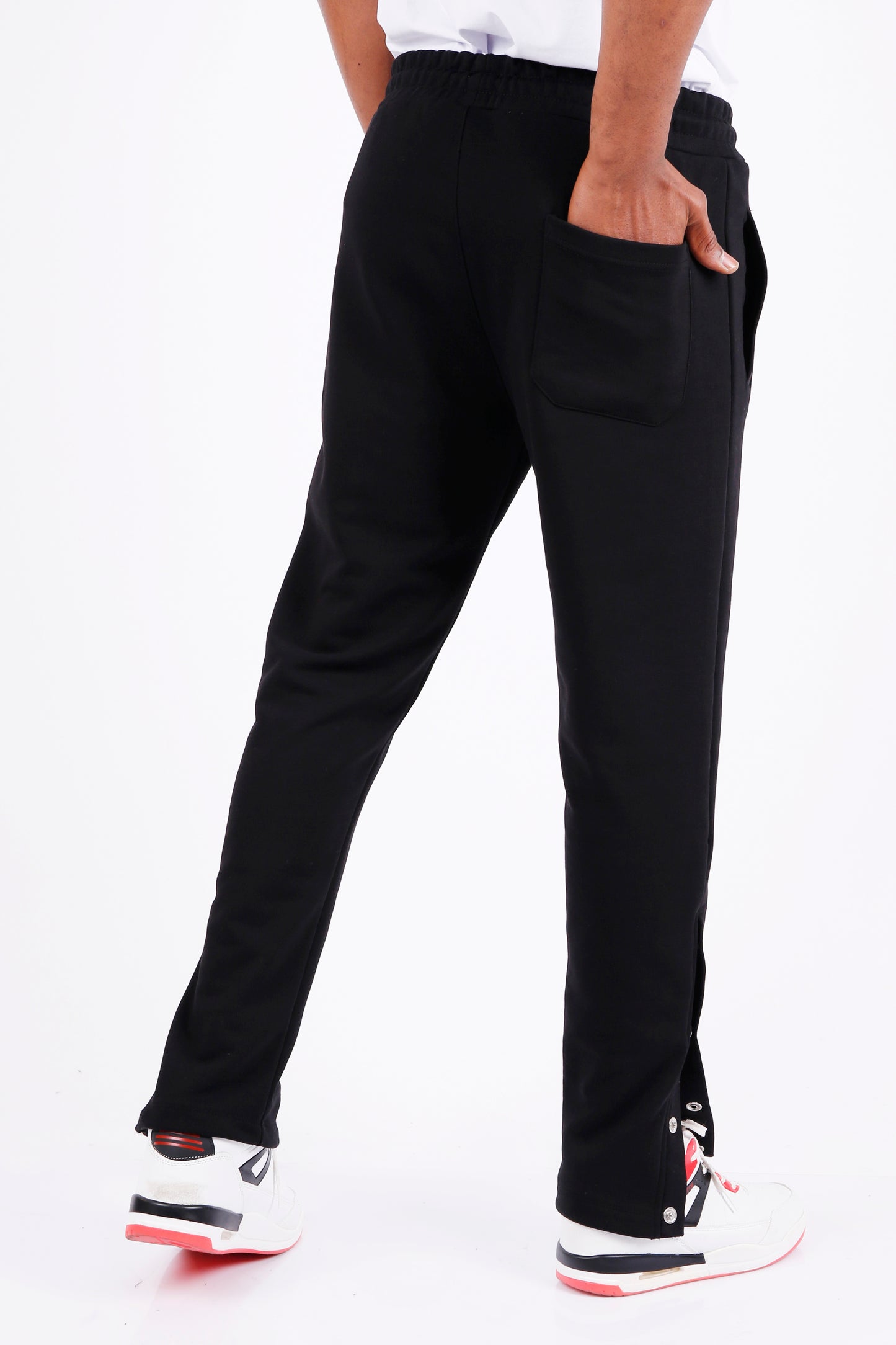 Luxe Milano Side Snap Sweatpants
