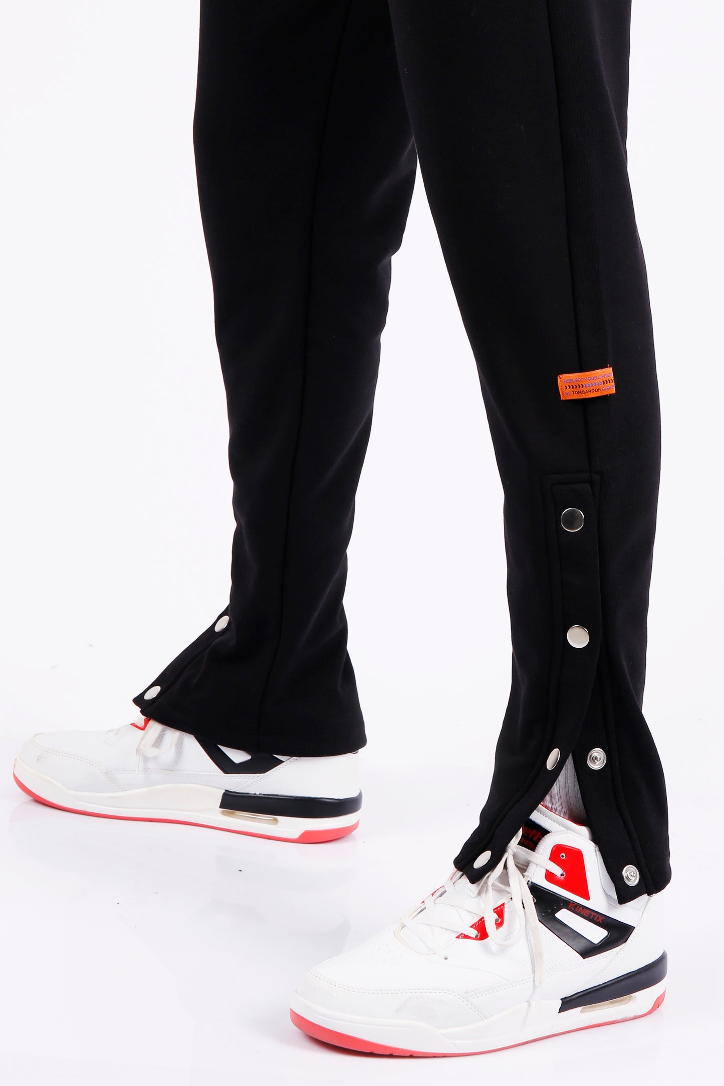Luxe Milano Side Snap Sweatpants