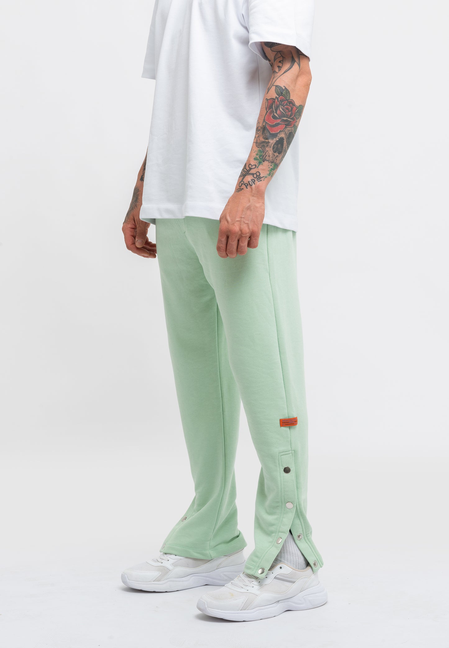 Luxe Milano Side Snap Sweatpants