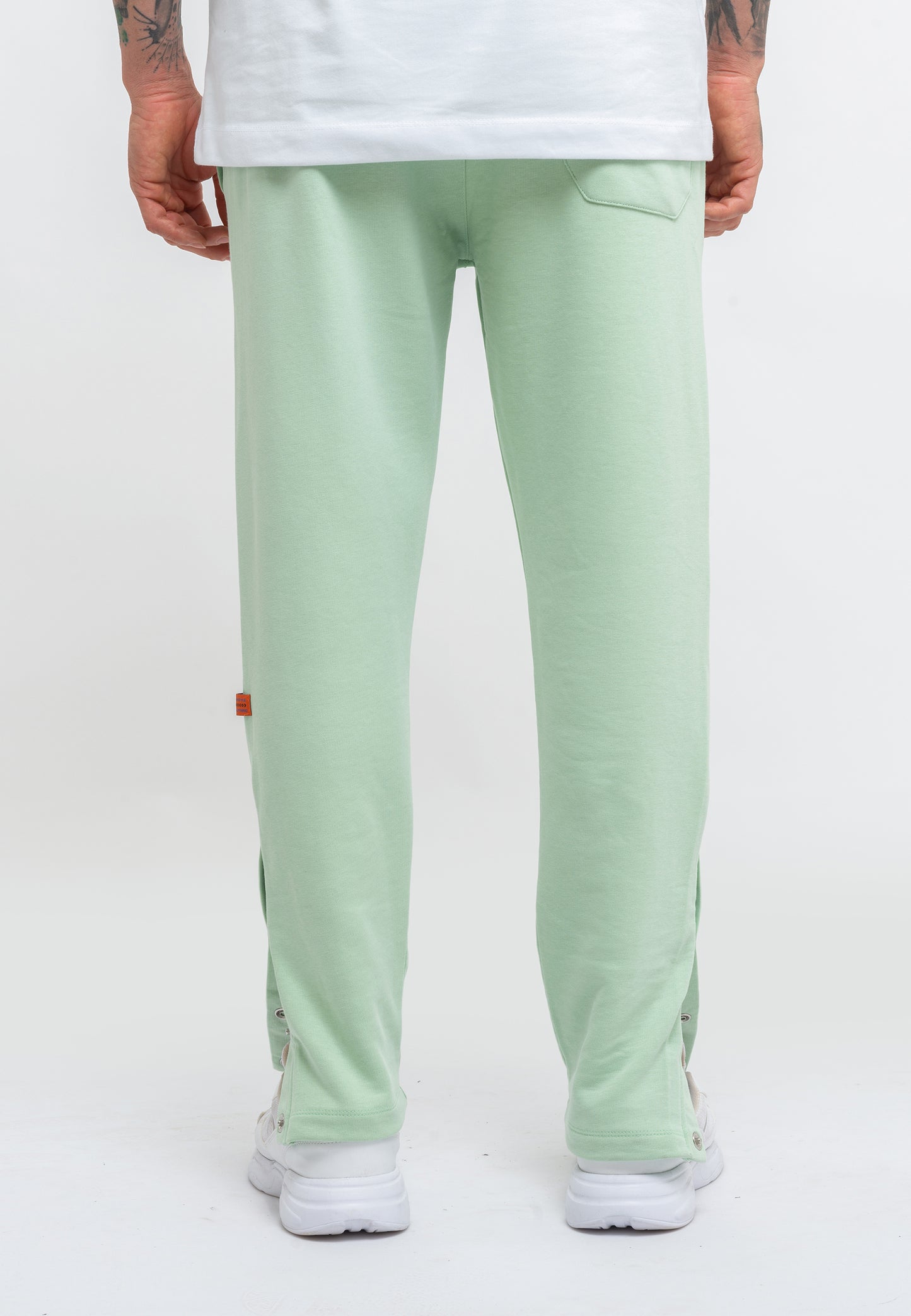 Luxe Milano Side Snap Sweatpants
