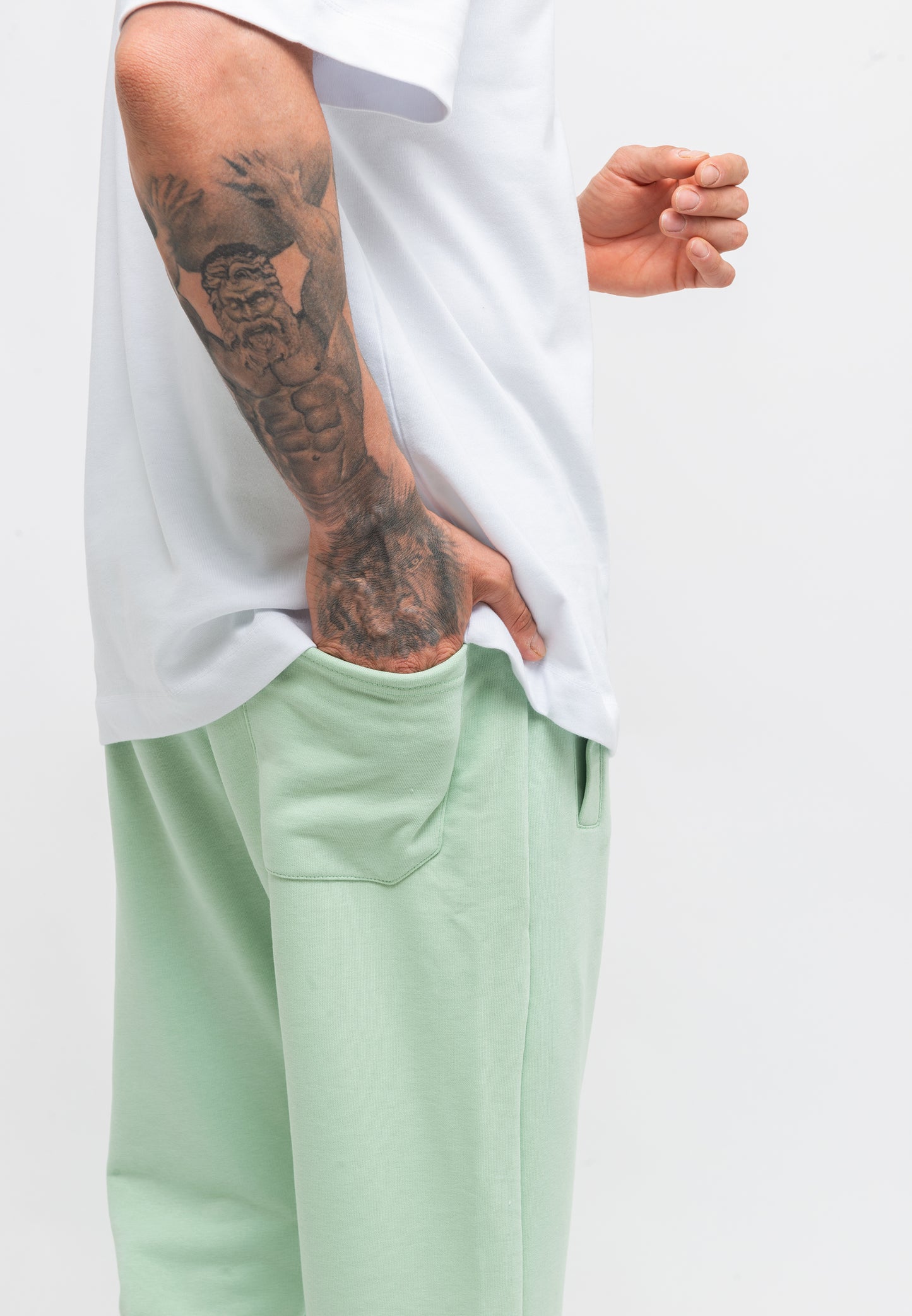 Luxe Milano Side Snap Sweatpants