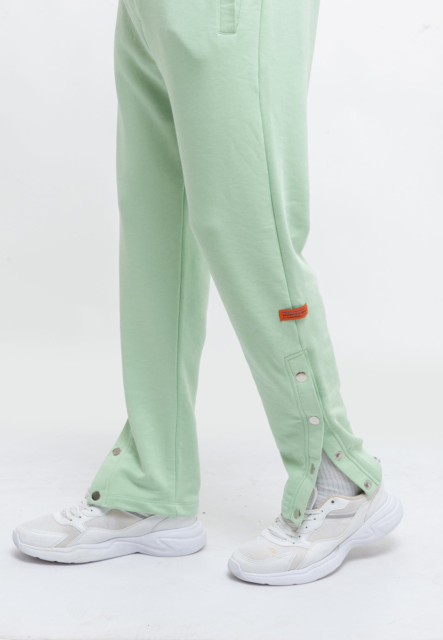 Luxe Milano Side Snap Sweatpants