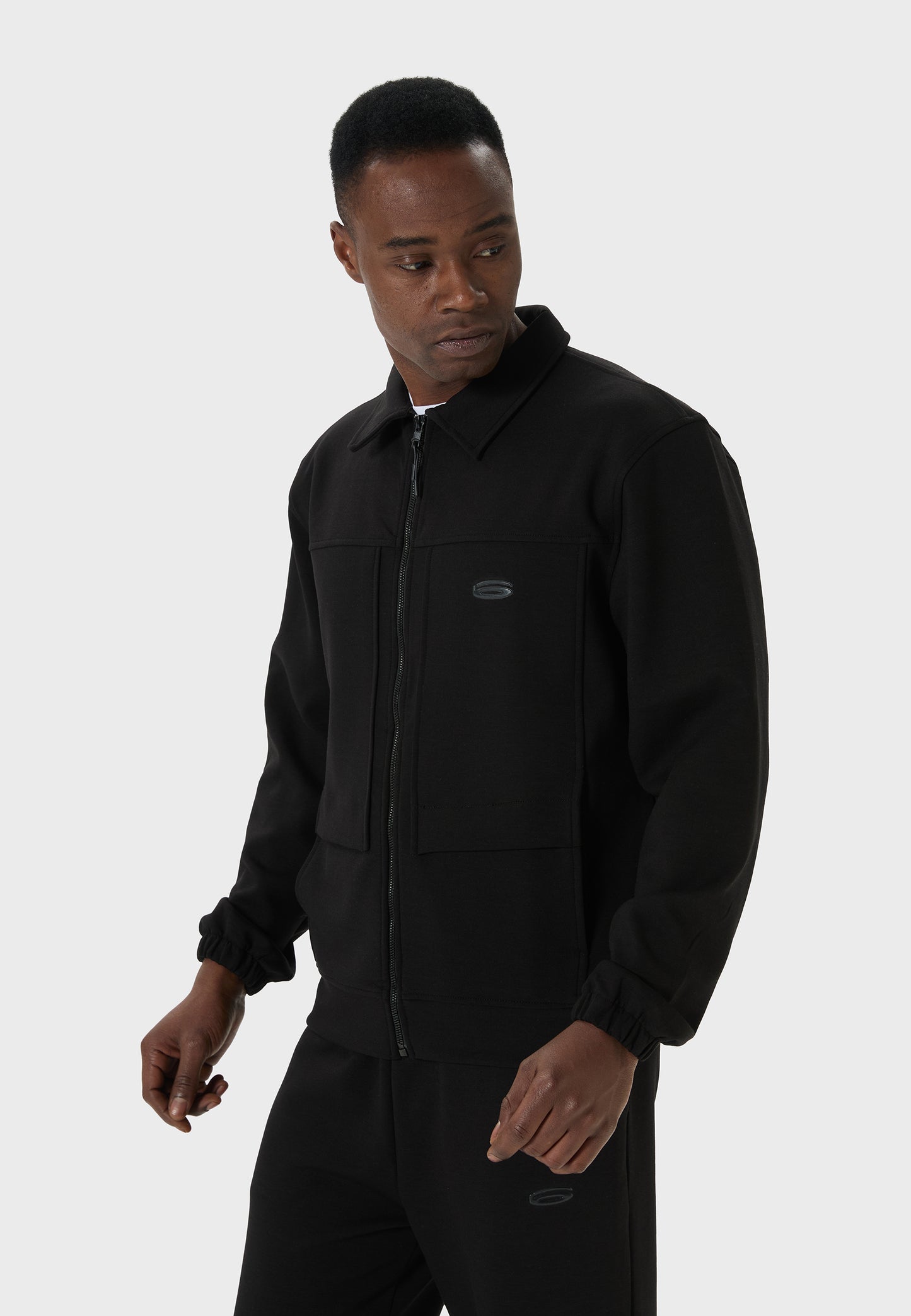 Zip-Up Sweatshirt & Pant Combo