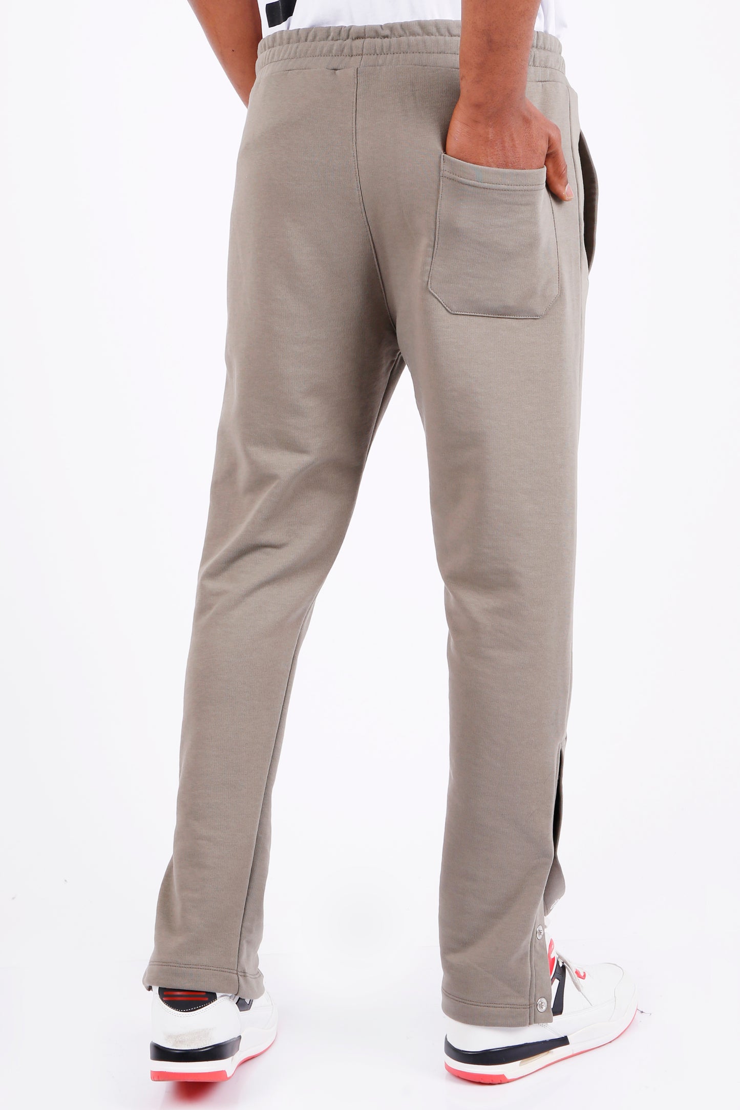 Luxe Milano Side Snap Sweatpants