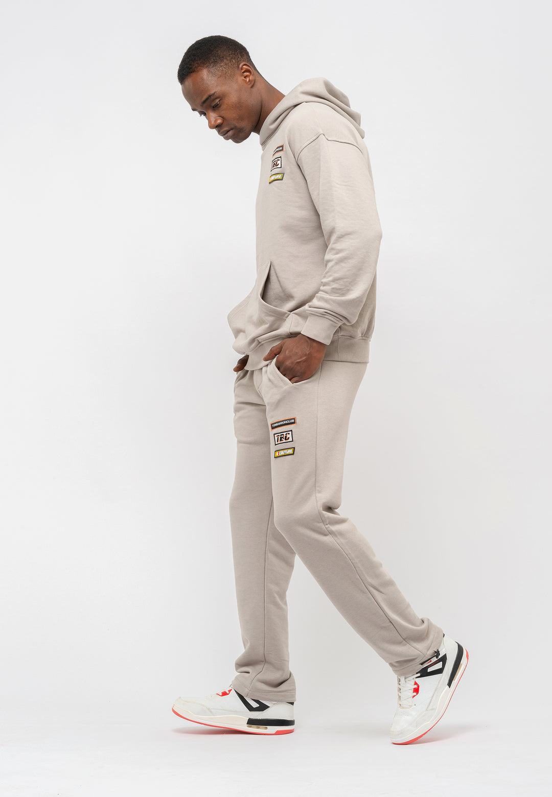Embroidered Badge Tracksuit