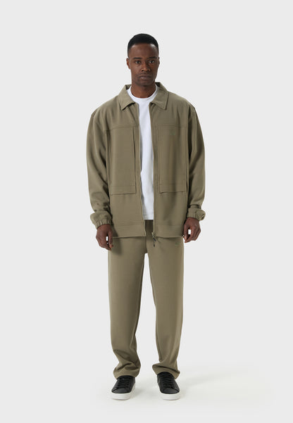 Zip-Up Sweatshirt & Pant Combo