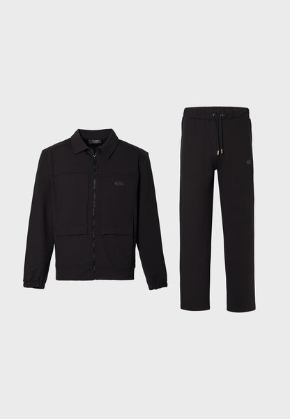 Zip-Up Sweatshirt & Pant Combo