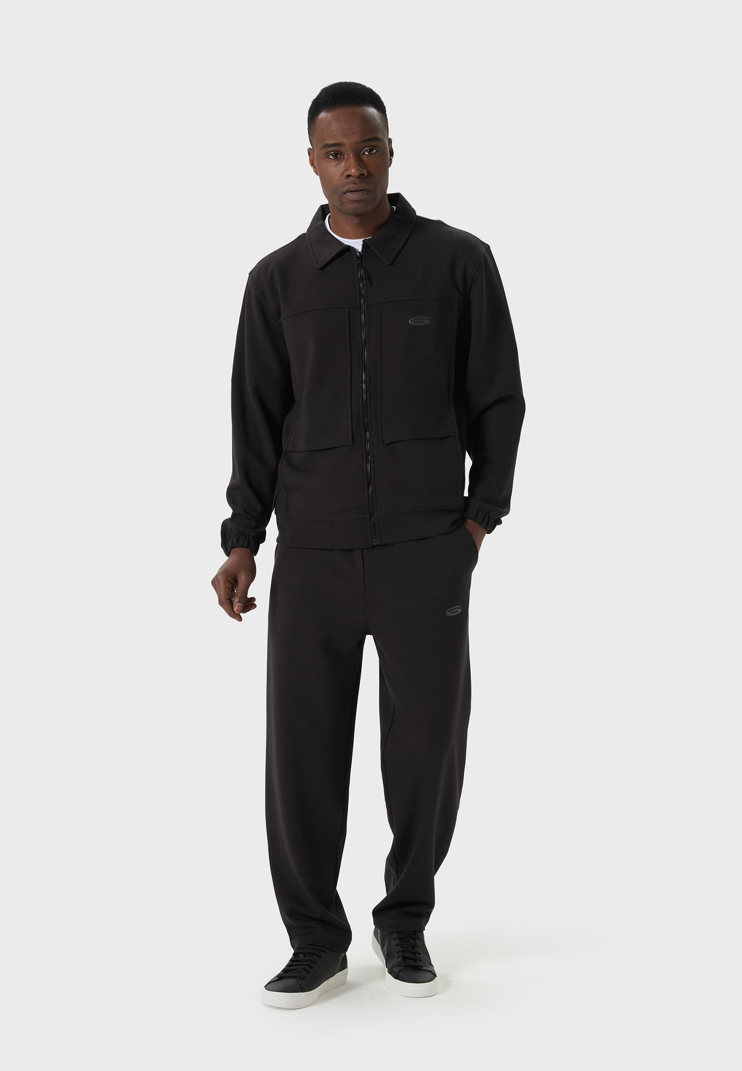 Zip-Up Sweatshirt & Pant Combo